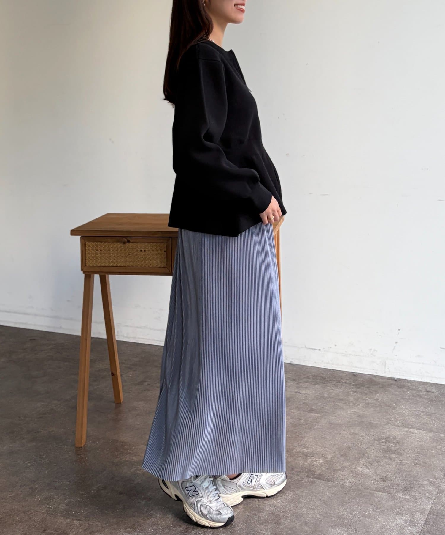 Chez toi(シェトワ) ペプラムジップジャケット