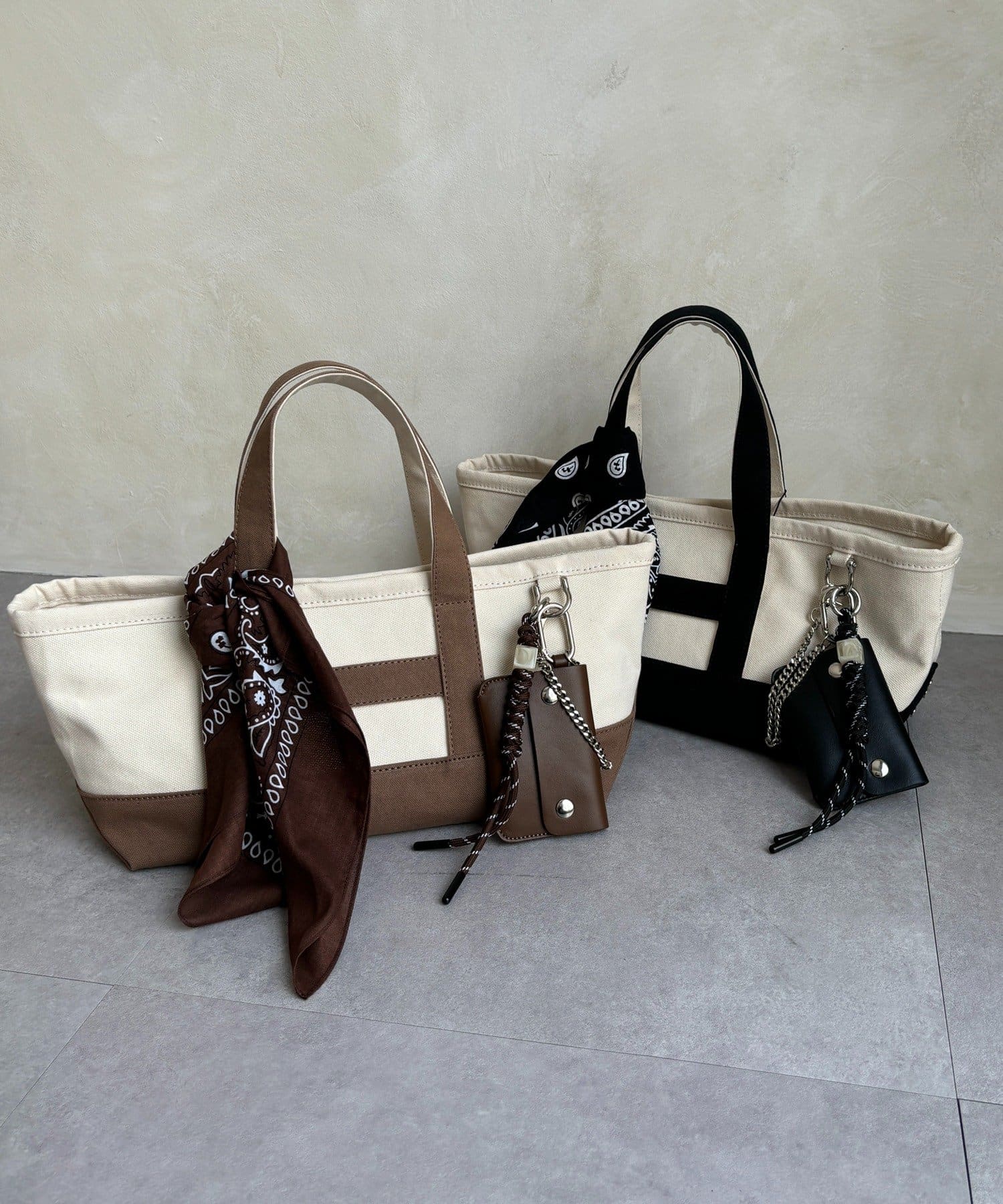 DOUDOU(ドゥドゥ) バンダナ付トートバッグ