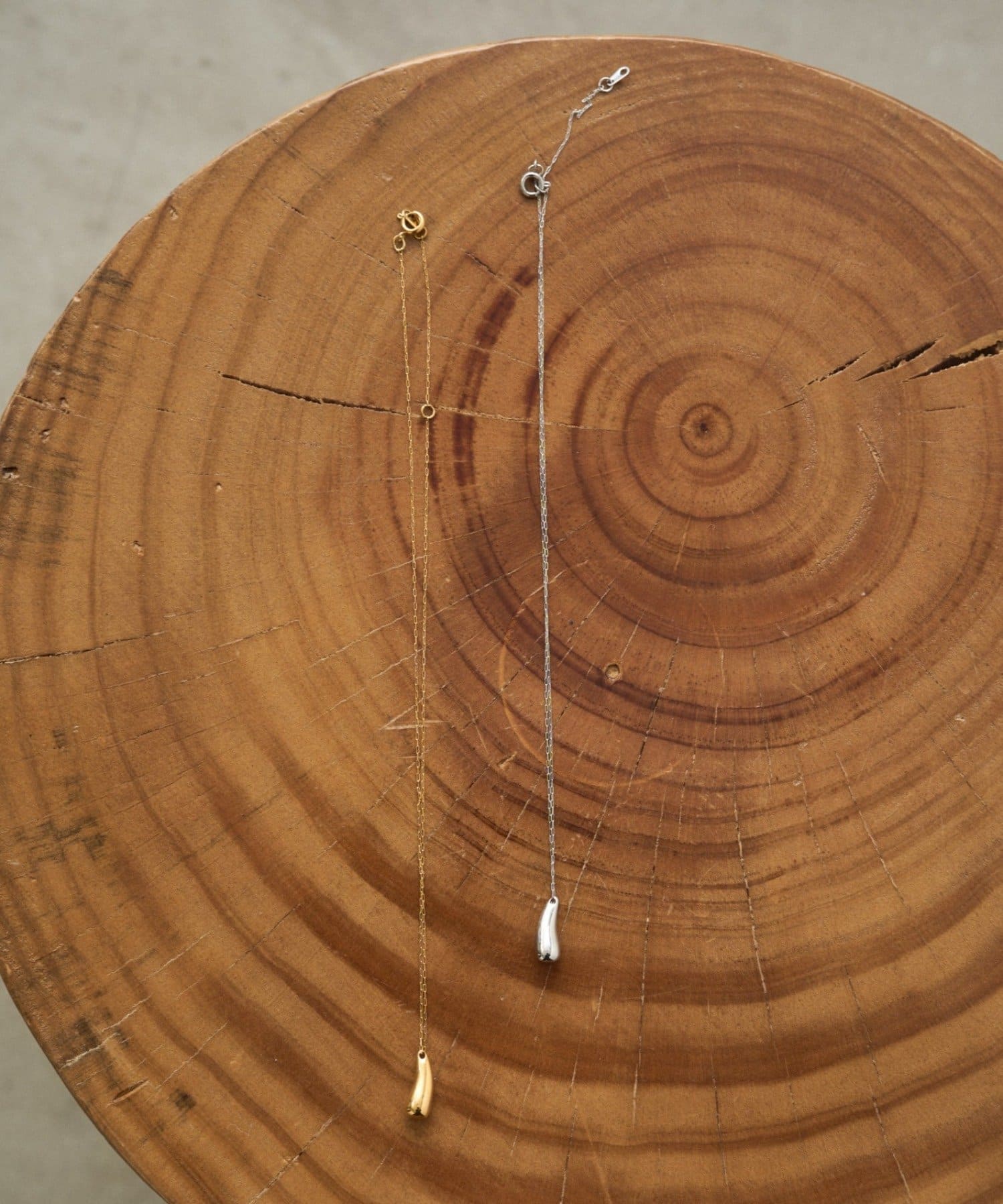 LOUNGEDRESS(ラウンジドレス) 《金属アレルギー対応/ステンレス》【GALENA/ガレナ】ドロップネックレス