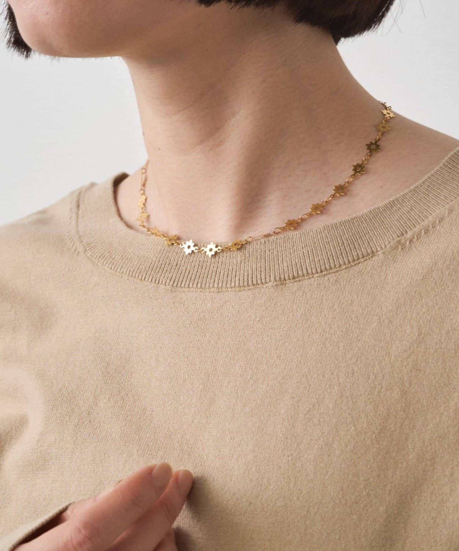 LOUNGEDRESS(ラウンジドレス) 【GALENA/ガレナ】フラワーチェーンネックレス