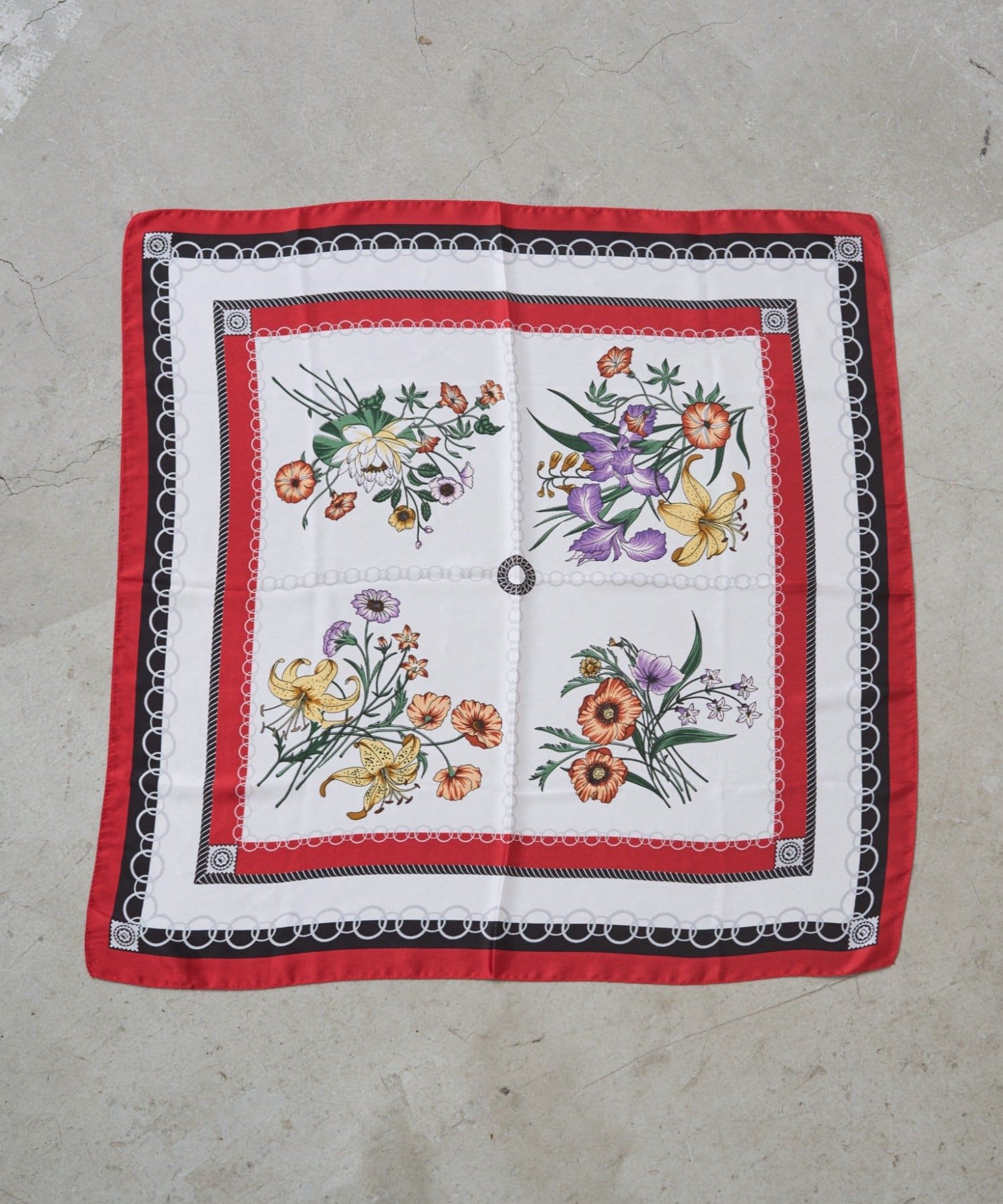 LOUNGEDRESS(ラウンジドレス) 【GALENA/ガレナ】クラシックフラワースカーフ