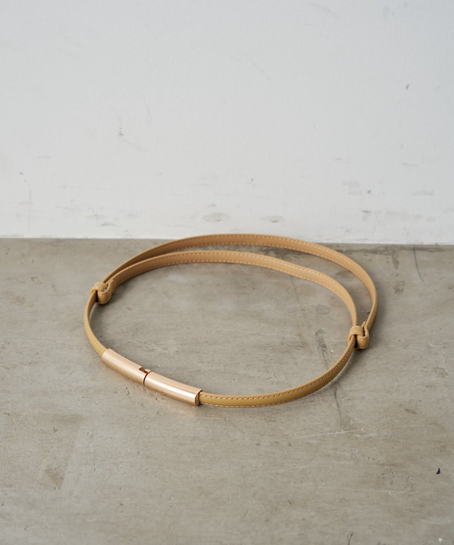 LOUNGEDRESS(ラウンジドレス) 【GALENA/ガレナ】メタルバックルナローベルト