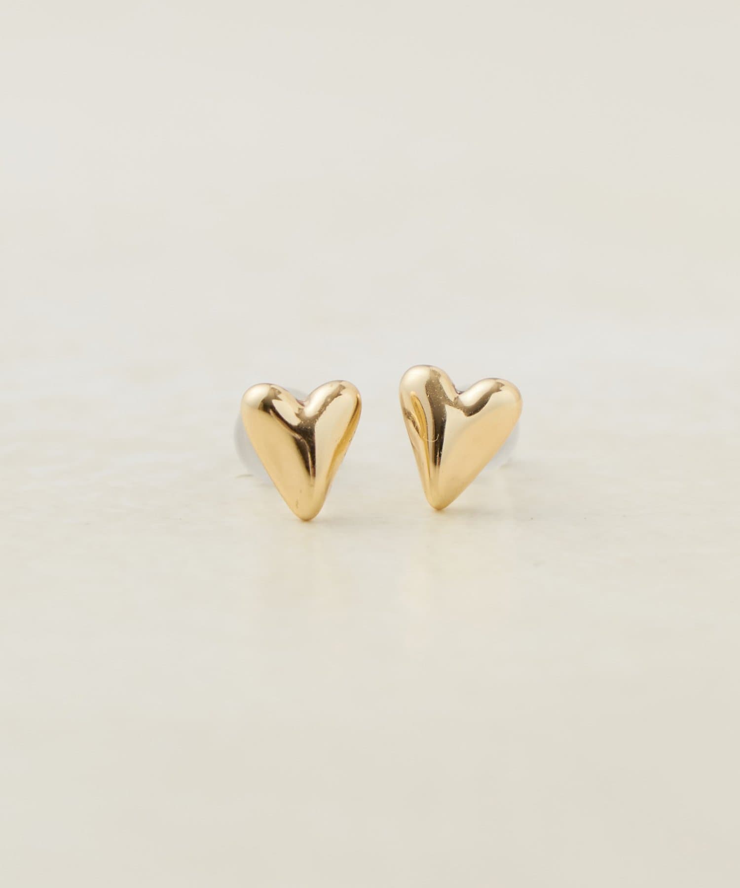 DISCOAT(ディスコート) 【GOLDY】プランププチハートピアス