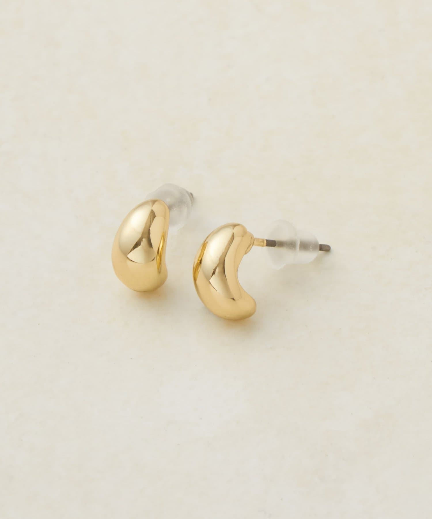 DISCOAT(ディスコート) 【GOLDY】プランププチビーンズフープピアス