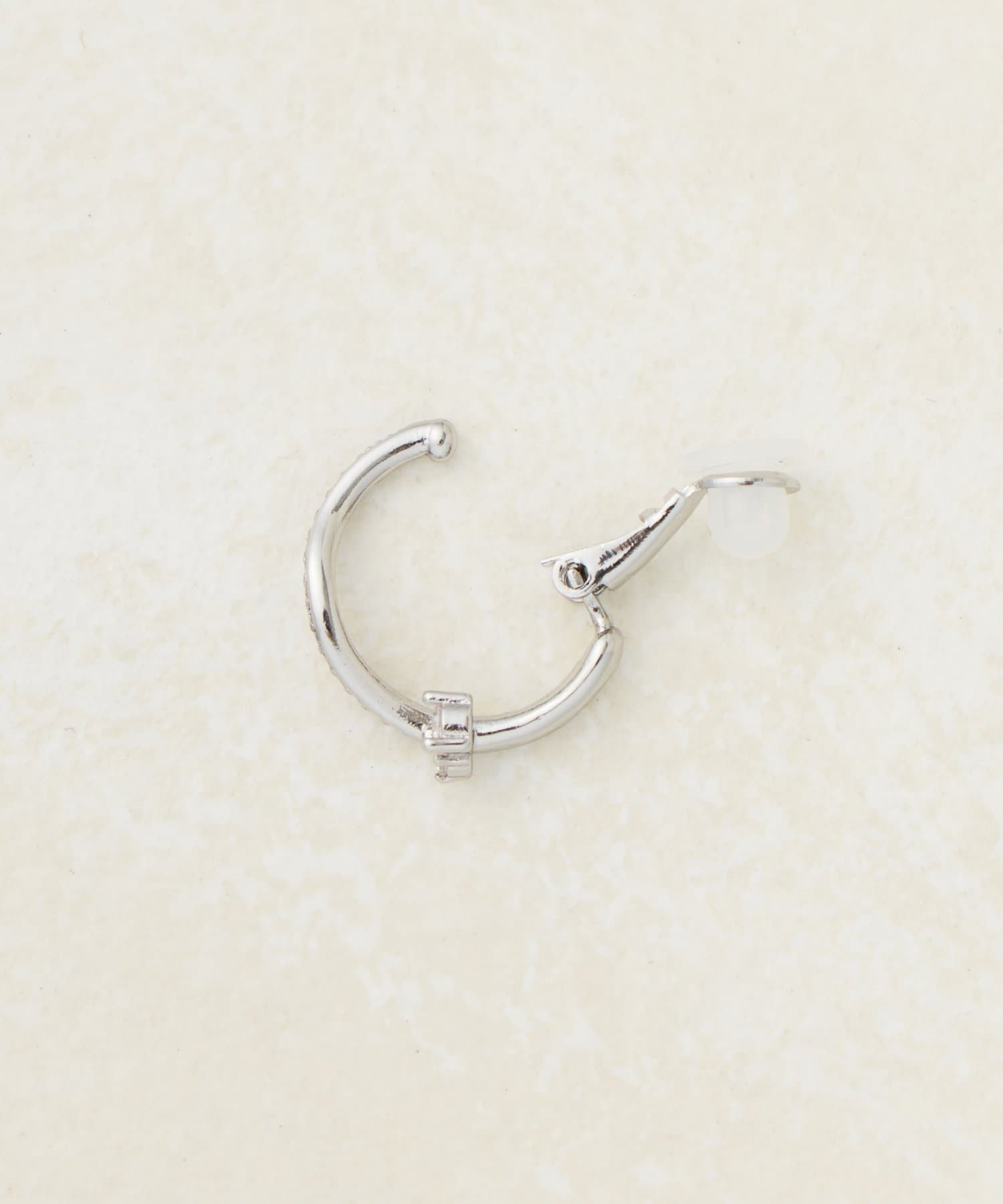 DISCOAT(ディスコート) 【GOLDY】パールストーンニュアンスフープイヤリング