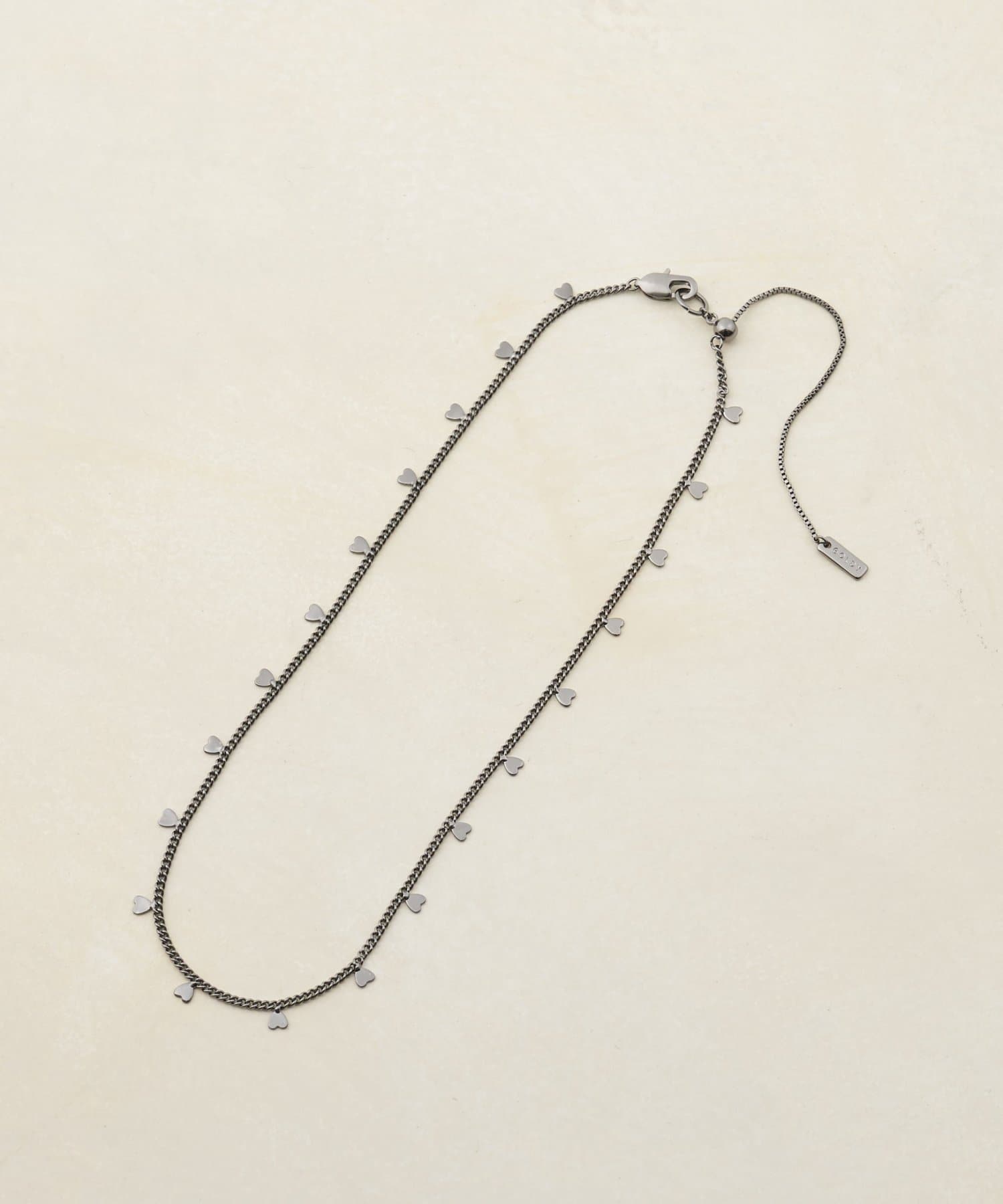 DISCOAT(ディスコート) 【GOLDY】ハートチェーンネックレス