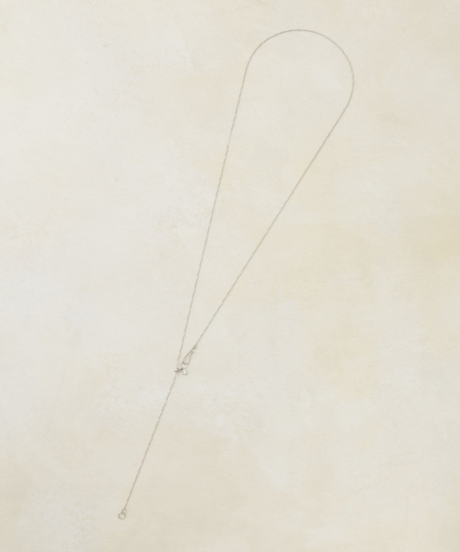 DISCOAT(ディスコート) 【GOLDY】フックロングY字ネックレス