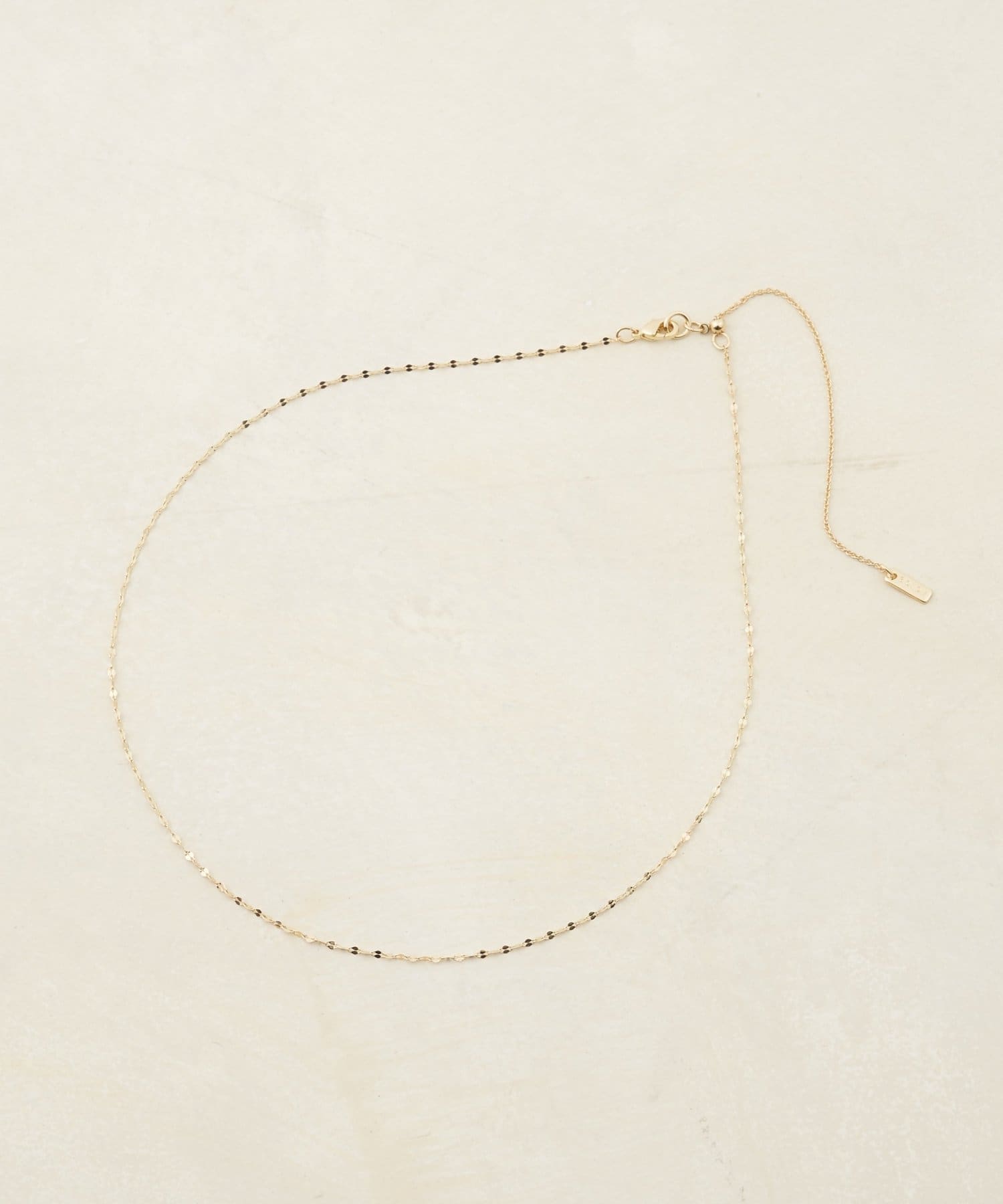 DISCOAT(ディスコート) 【GOLDY】フラットチェーンネックレス