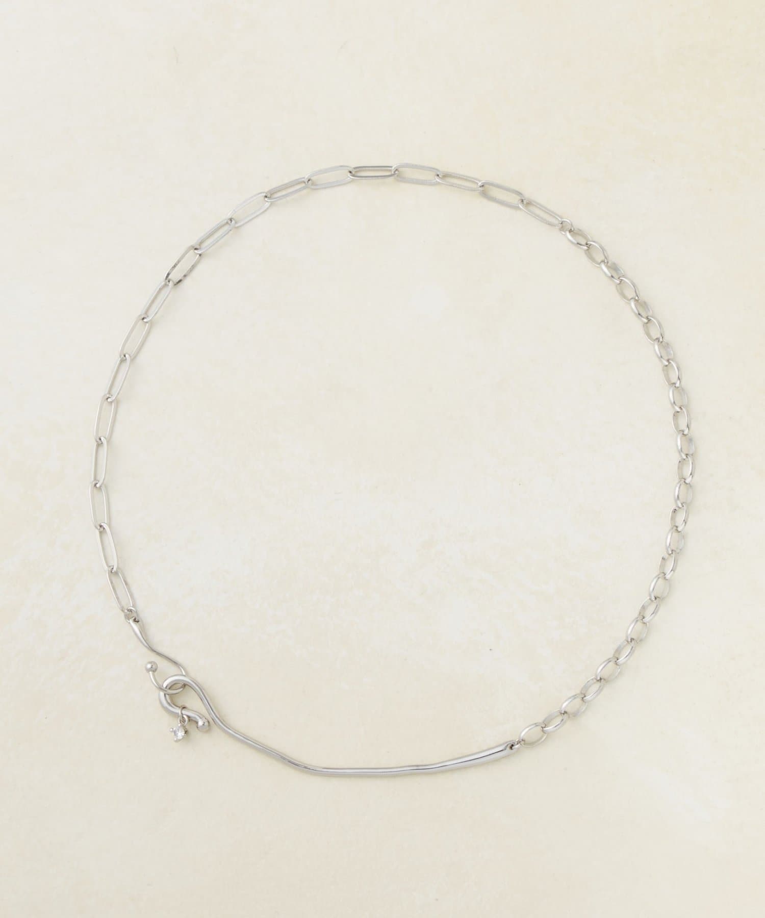 DISCOAT(ディスコート) 【GOLDY】フックラインチェーンコンビネックレス