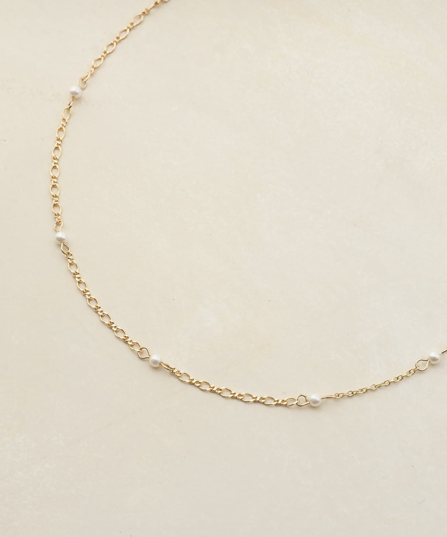 DISCOAT(ディスコート) 【GOLDY】パールチェーンロングネックレス