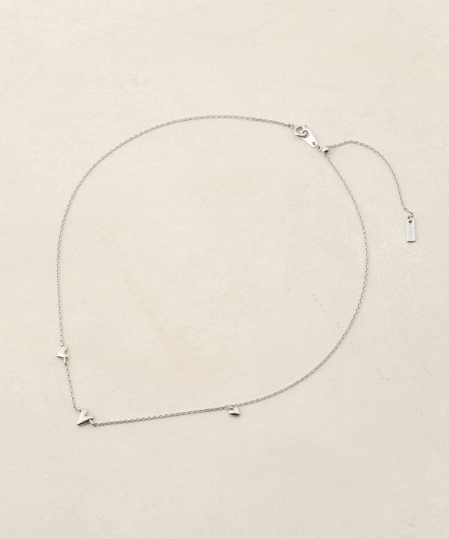 DISCOAT(ディスコート) 【GOLDY】プランププチ3ハートネックレス