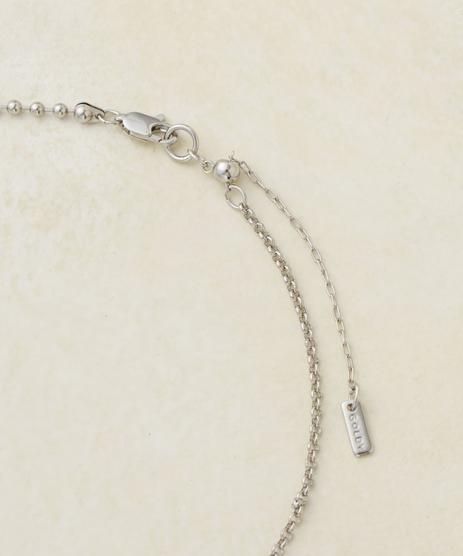 DISCOAT(ディスコート) 【GOLDY】プランププチハートY字ネックレス