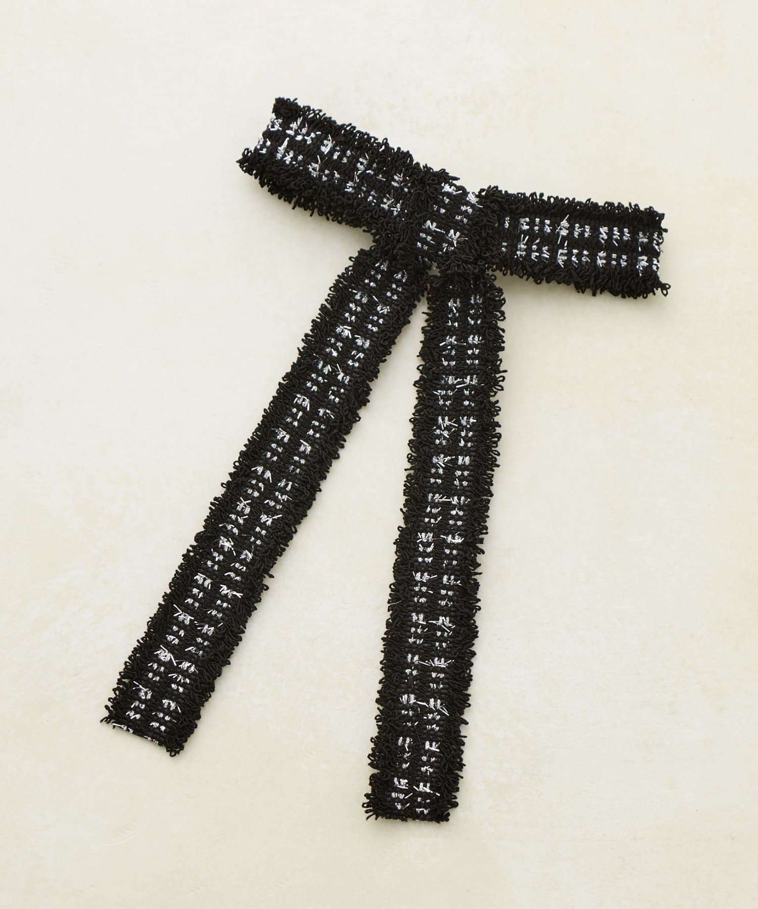 DISCOAT(ディスコート) 【GOLDY】ツイードリボンバレッタ