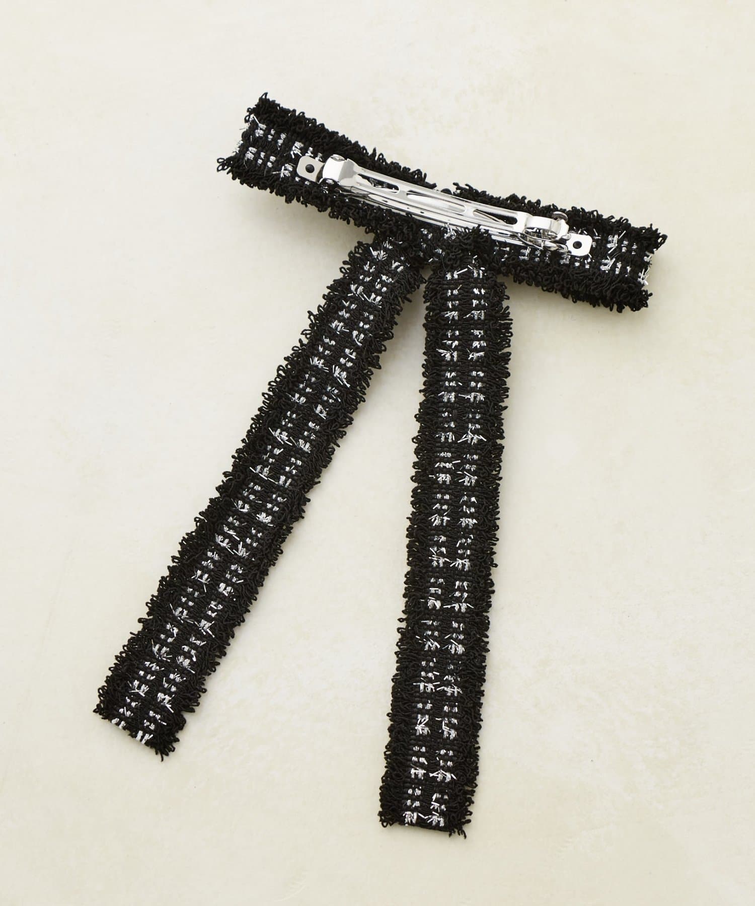 DISCOAT(ディスコート) 【GOLDY】ツイードリボンバレッタ