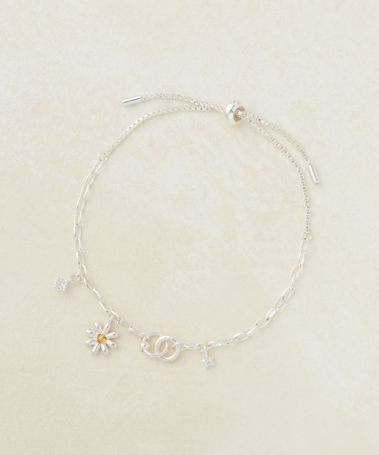 DISCOAT(ディスコート) 【GOLDY】ソリッドフラワーブレスレット