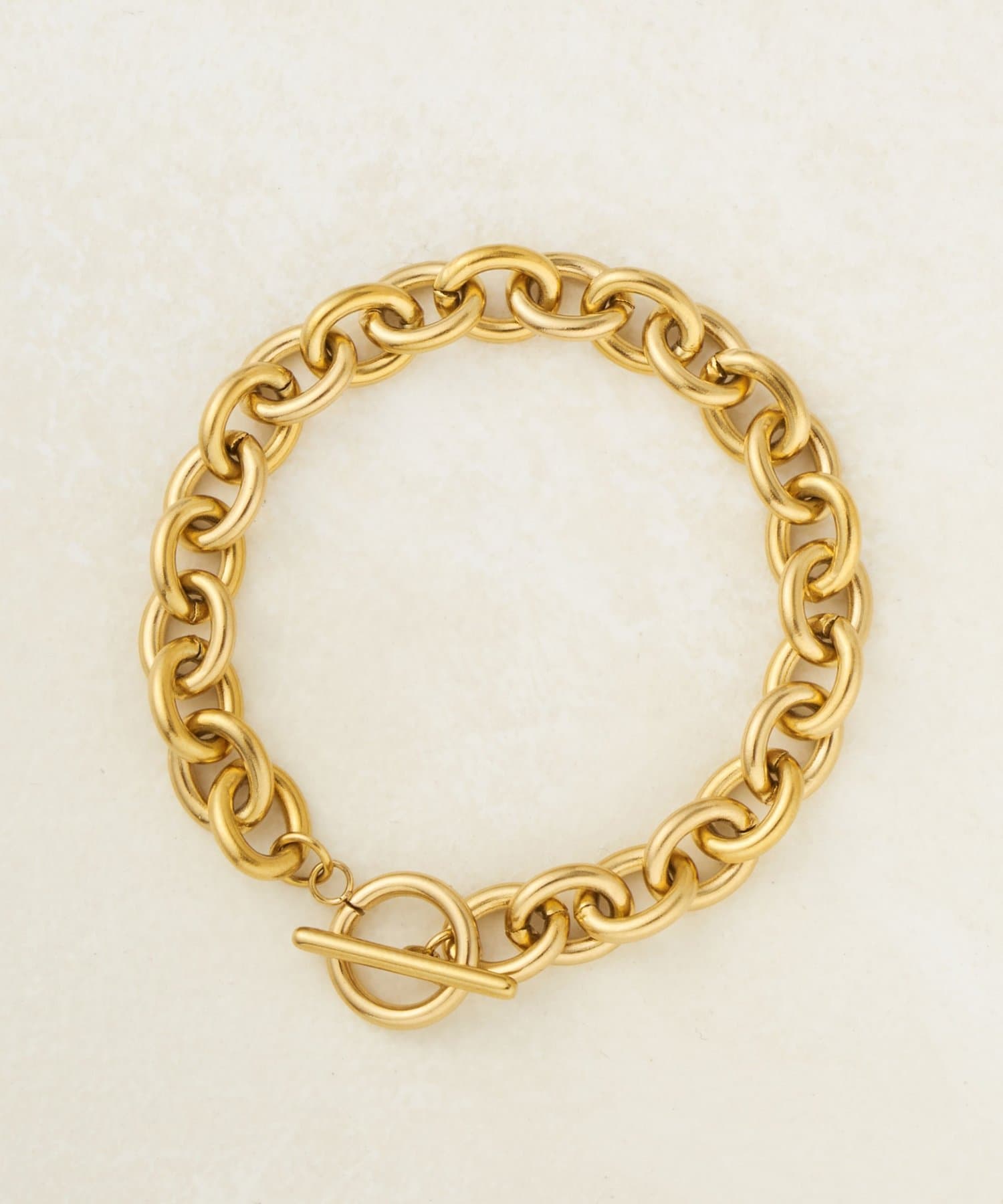 DISCOAT(ディスコート) 【GOLDY】ステンレスチェーンブレスレット