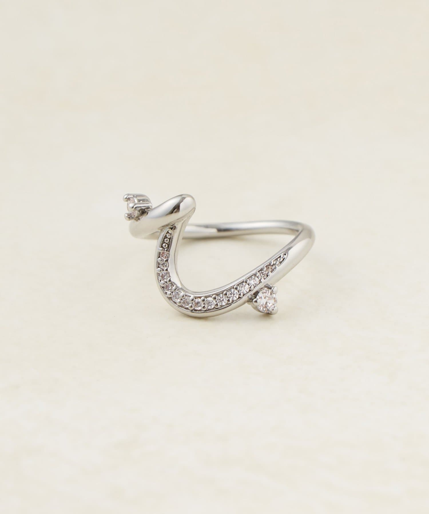 DISCOAT(ディスコート) 【GOLDY】パールストーンニュアンスリング