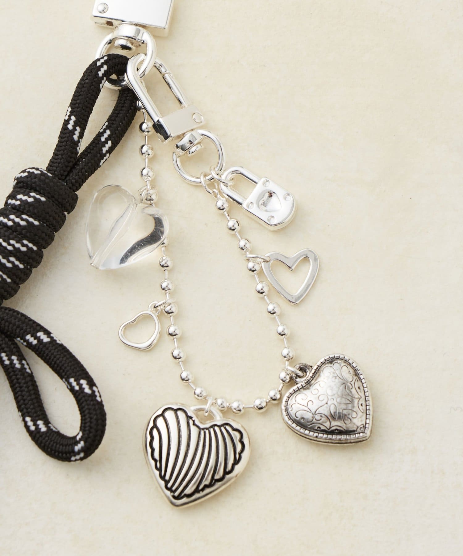 DISCOAT(ディスコート) 【GOLDY】コードリボンキーチャーム