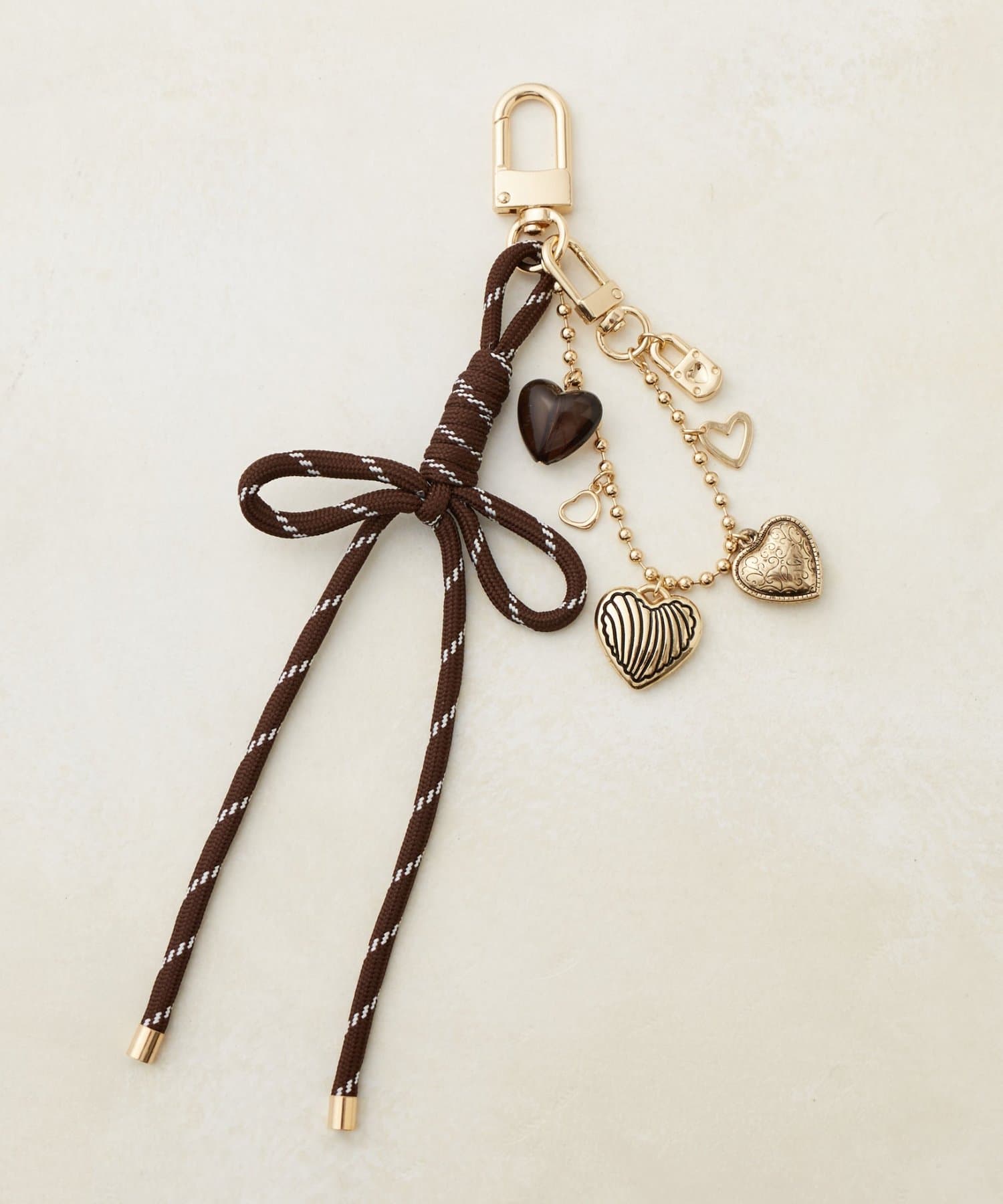 DISCOAT(ディスコート) 【GOLDY】コードリボンキーチャーム