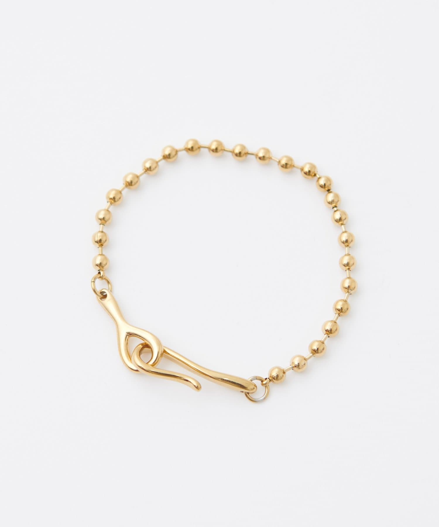 DISCOAT(ディスコート) 【GOLDY】ステンレスボールチェーンブレスレット