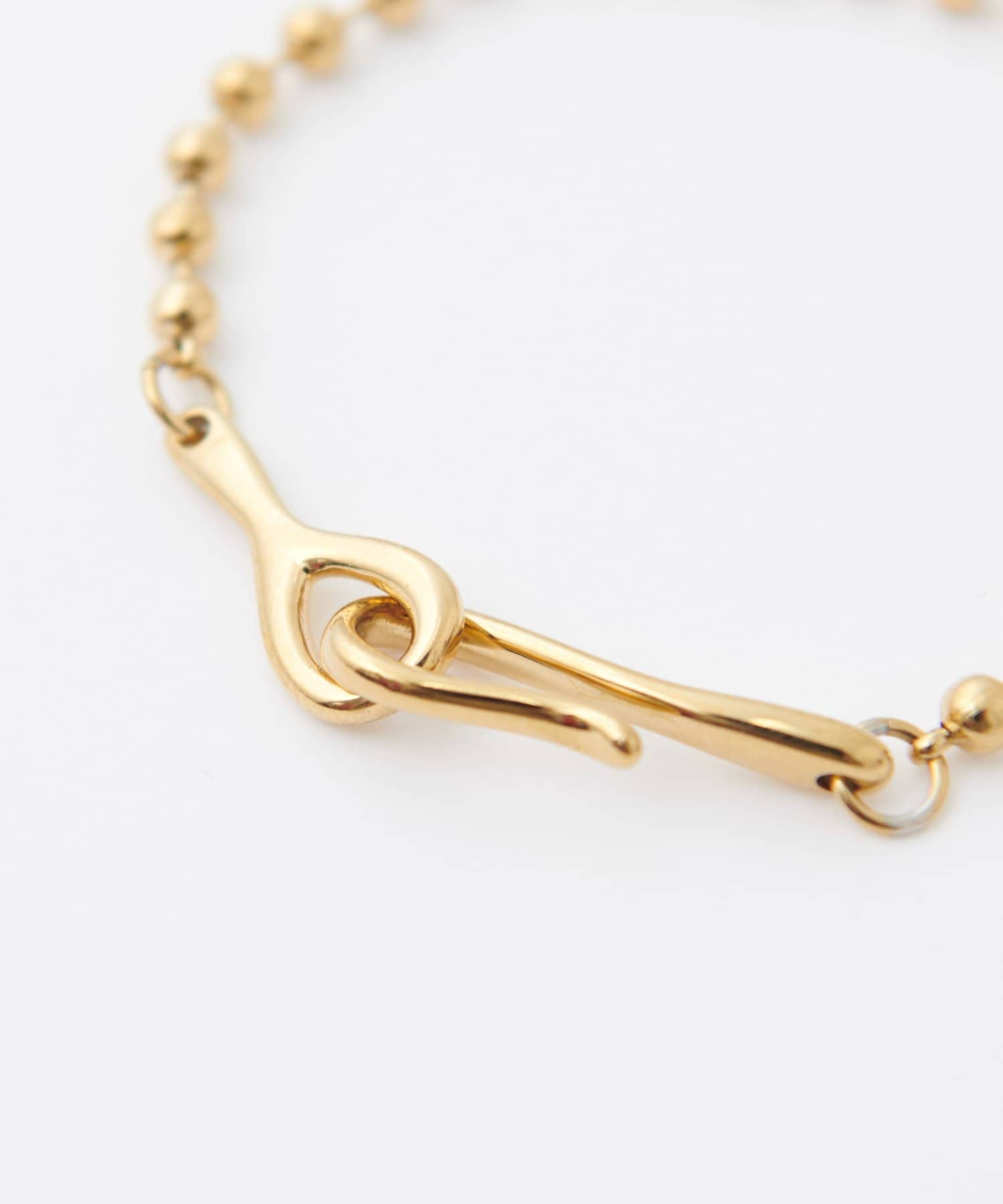 DISCOAT(ディスコート) 【GOLDY】ステンレスボールチェーンブレスレット