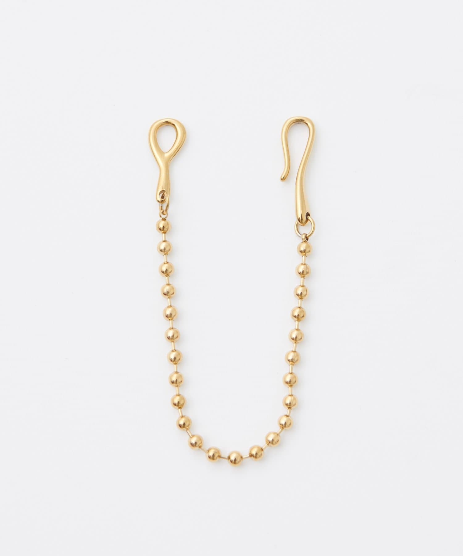 DISCOAT(ディスコート) 【GOLDY】ステンレスボールチェーンブレスレット