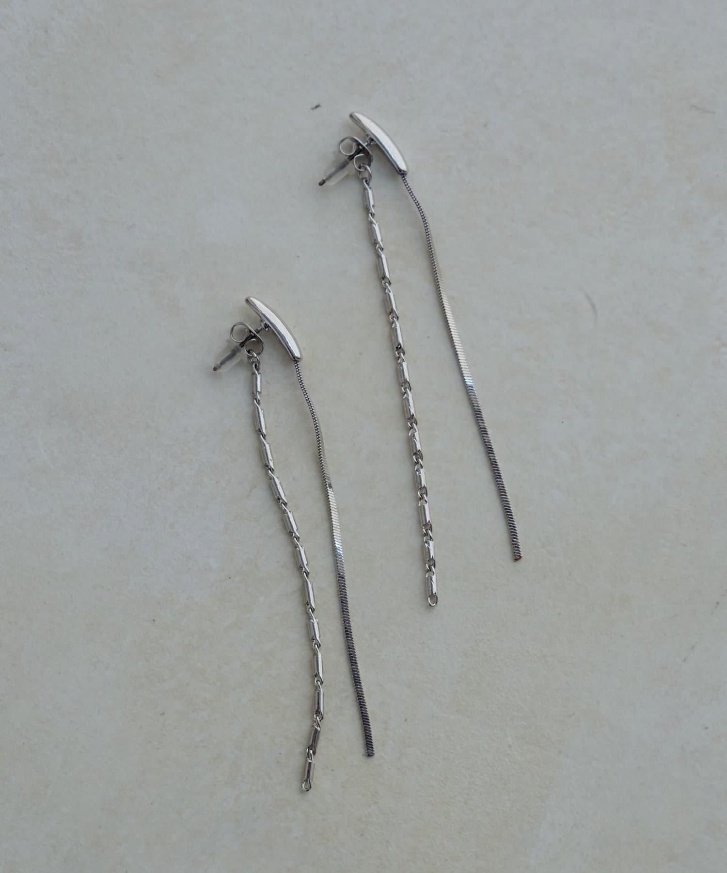 DISCOAT(ディスコート) 【Noka】ロングチェーンピアス