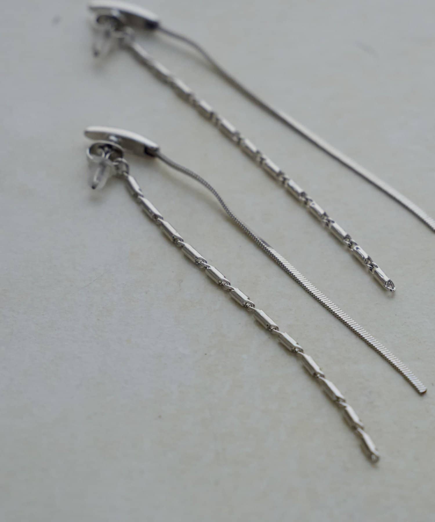 DISCOAT(ディスコート) 【Noka】ロングチェーンピアス