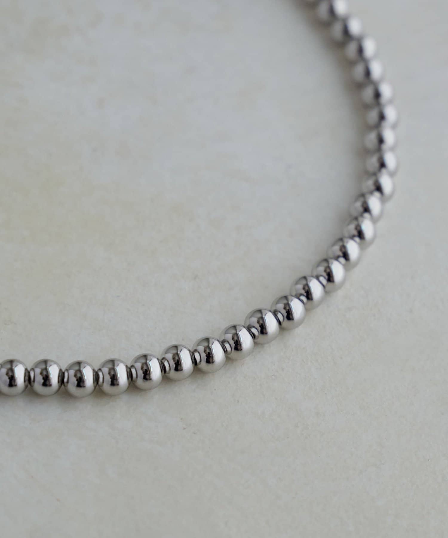 DISCOAT(ディスコート) 【Noka】ボールチェーンネックレス