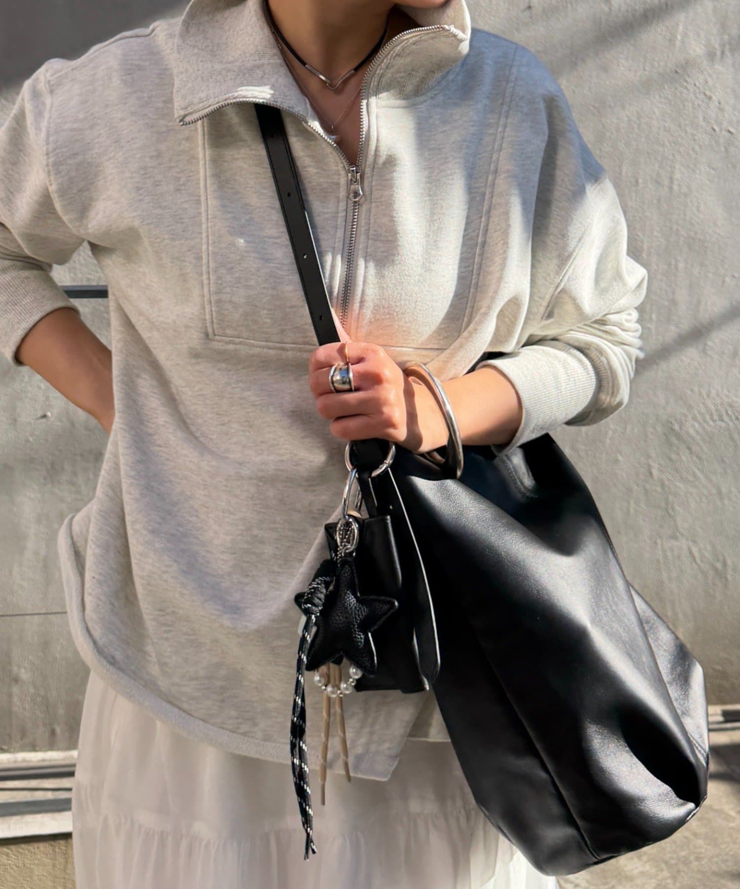 LOUNGEDRESS(ラウンジドレス) 【＠_yoshinosan_コラボ】【GALENA/ガレナ】スロープワンショルダーBag