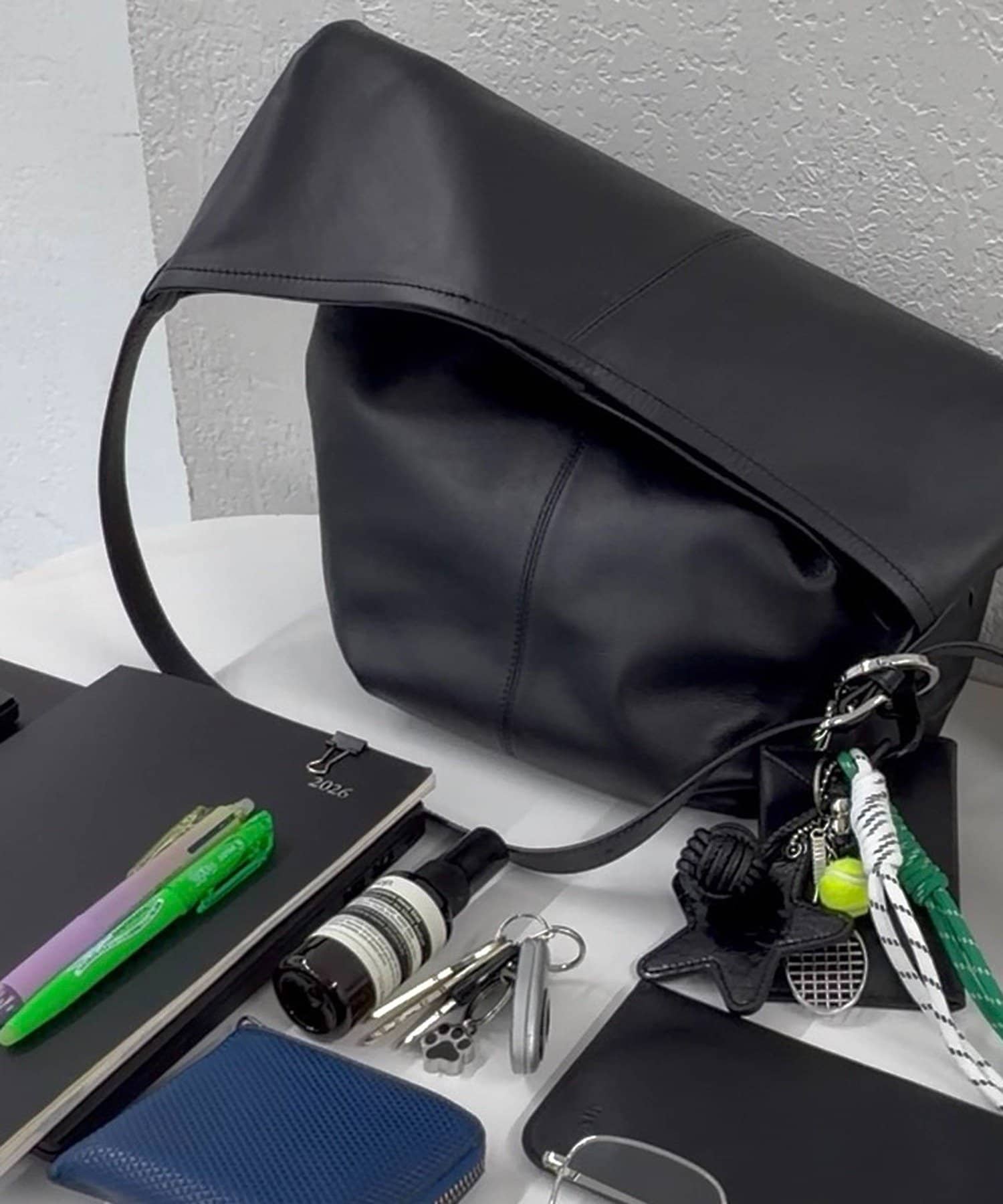 LOUNGEDRESS(ラウンジドレス) 【＠_yoshinosan_】【GALENA/ガレナ】スロープワンショルダーBag