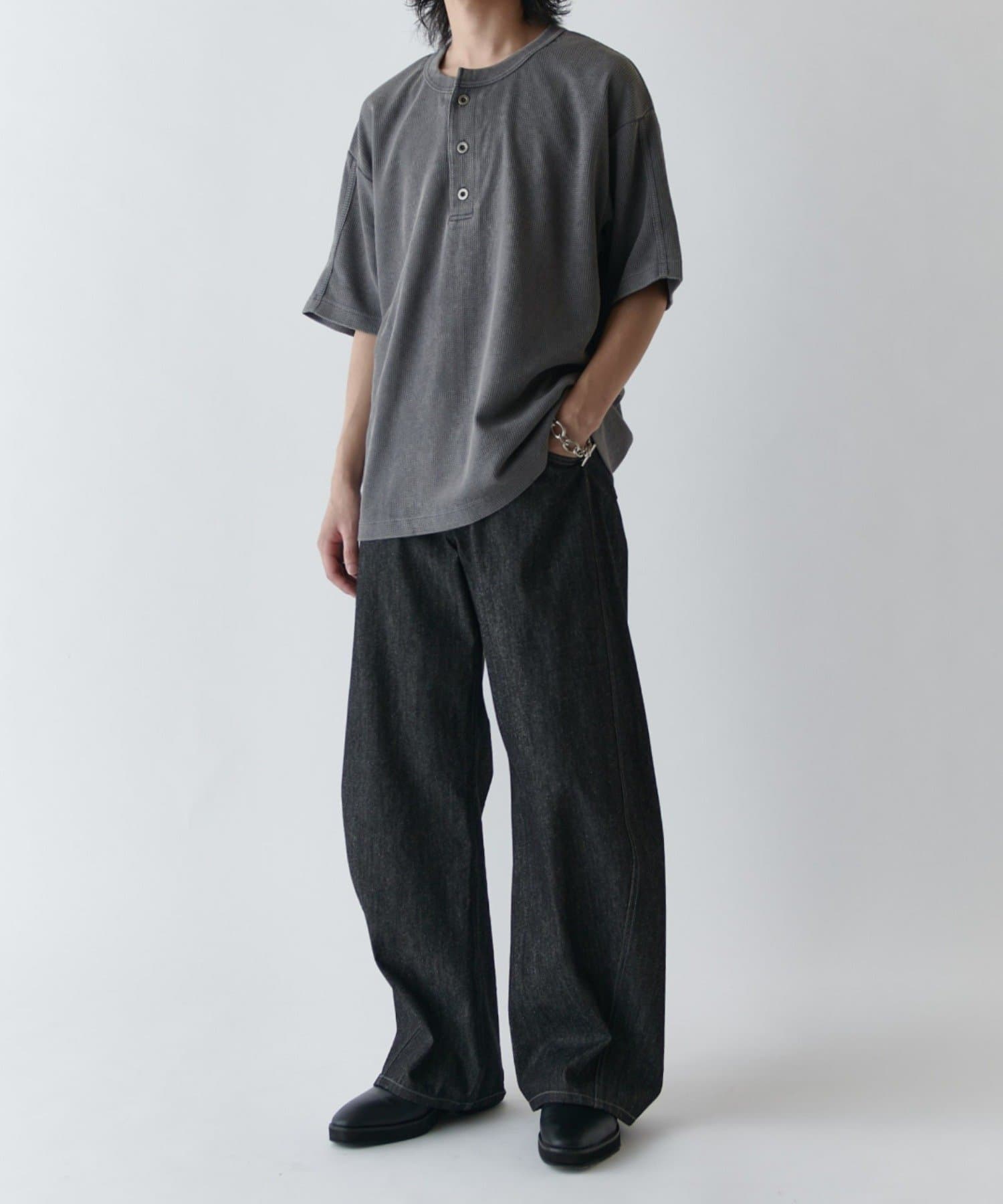 Lui's(ルイス) リジットカーブデニムパンツ