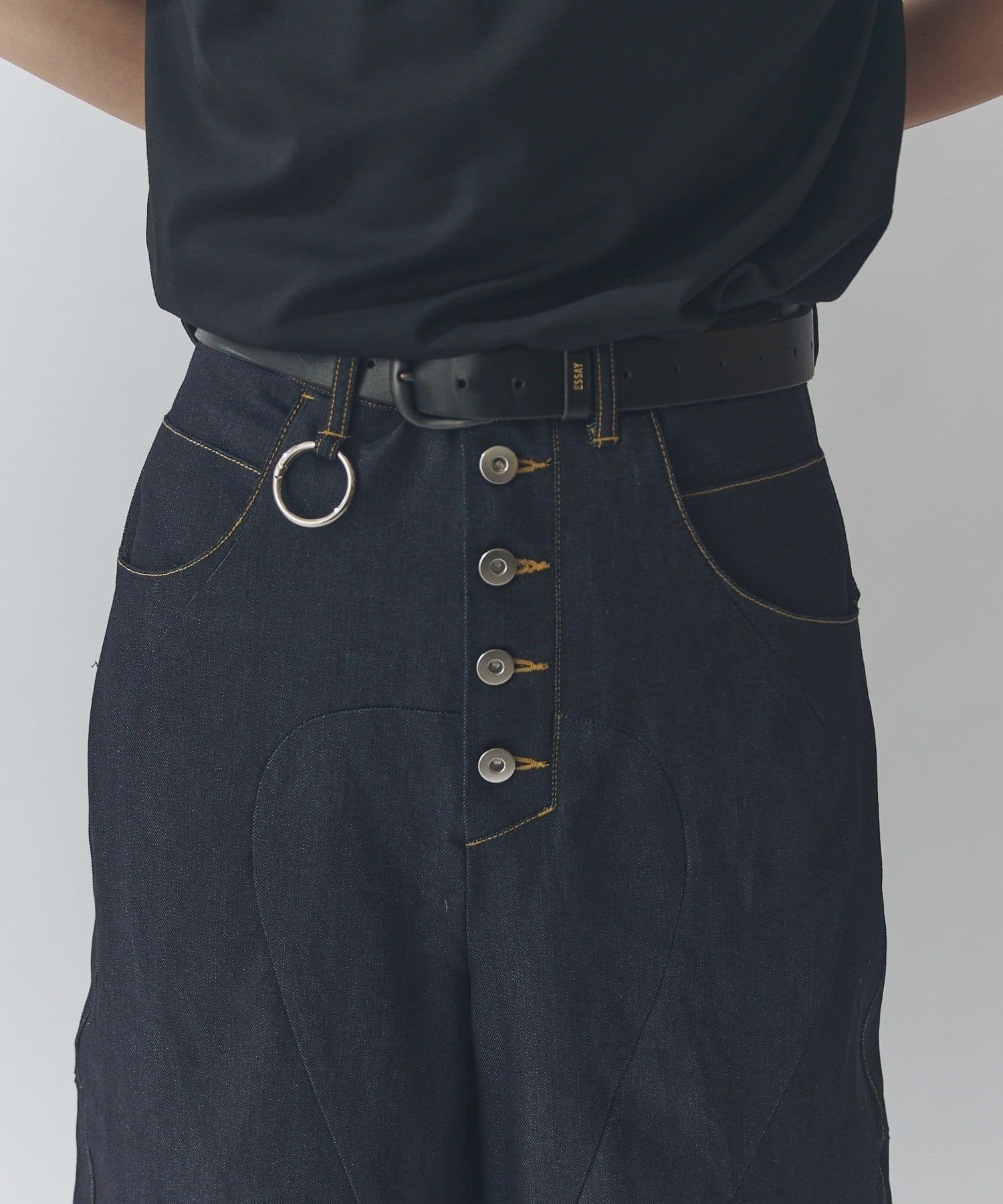 Lui's(ルイス) コンプレックス エッグバギーデニムパンツ