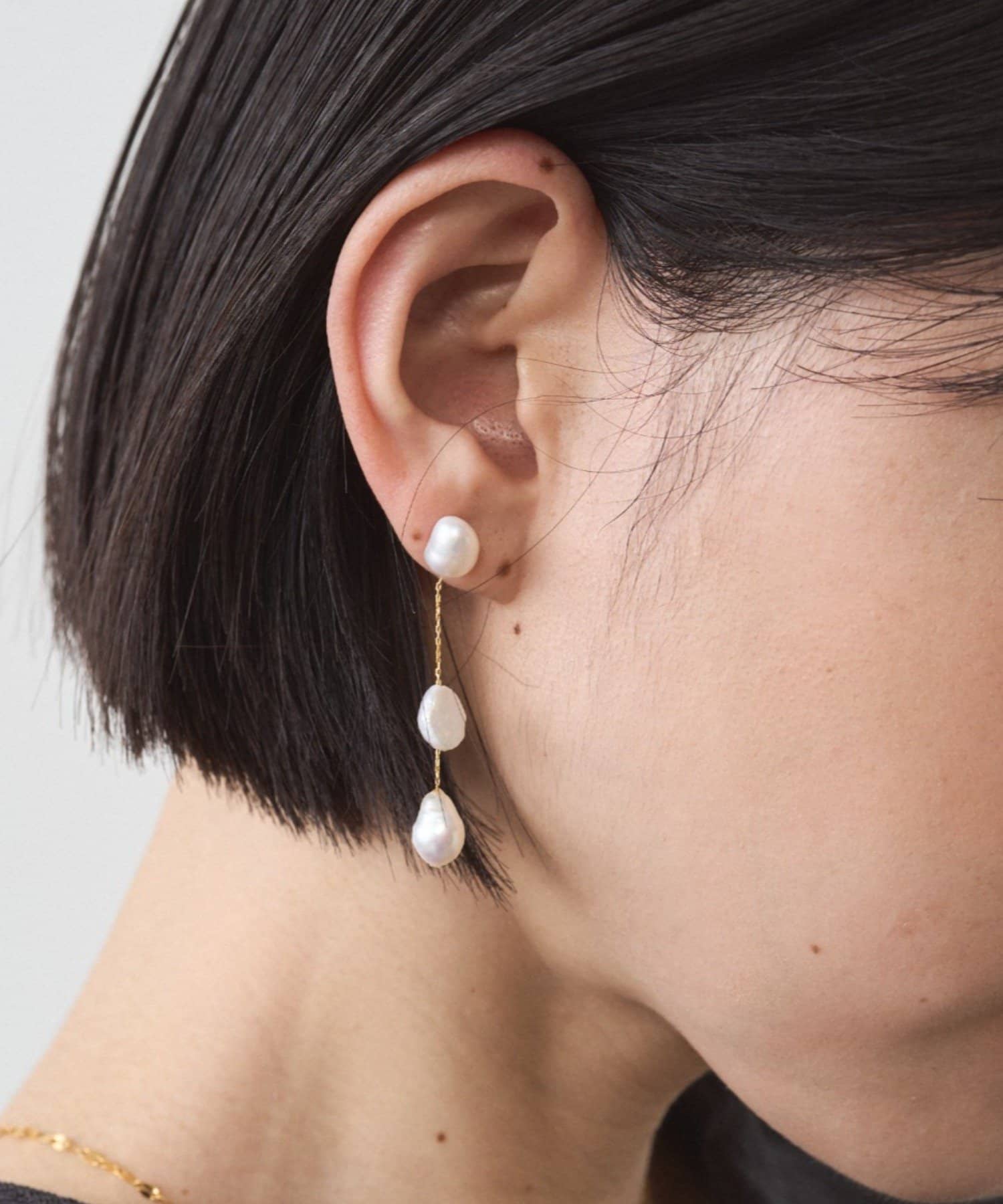 LOUNGEDRESS(ラウンジドレス) 【GALENA/ガレナ】ドロップパールピアス