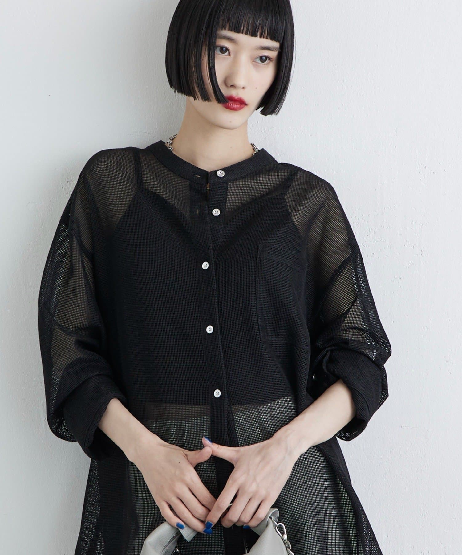 Lui's(ルイス) メッシュシアーシャツ