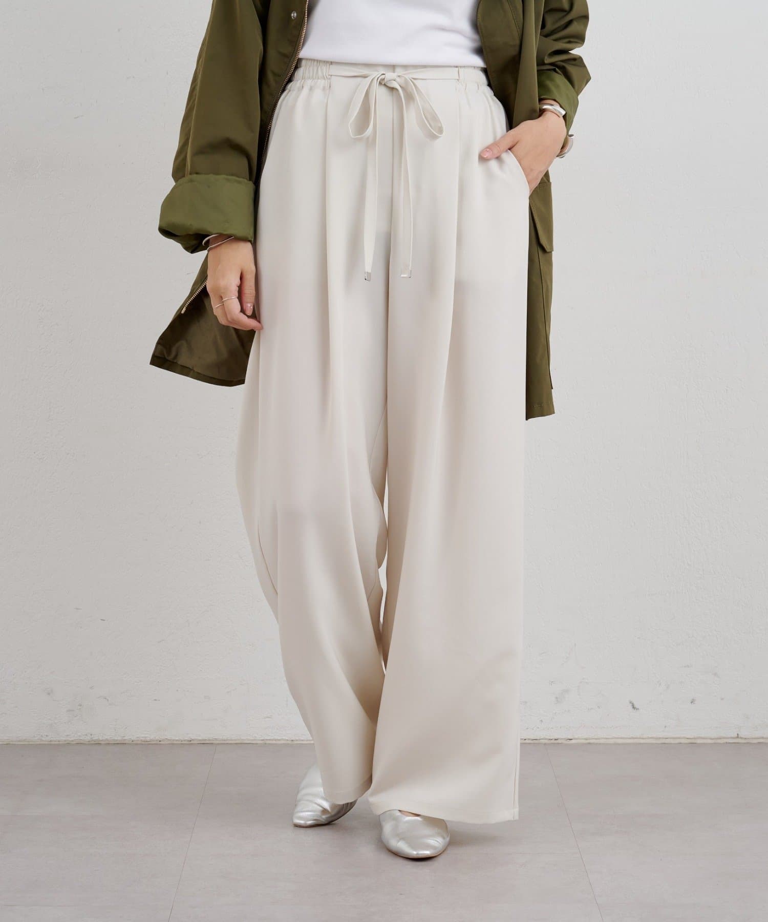 SHENERY(シーナリー) 【26SS予約】ウエストデザインパンツ