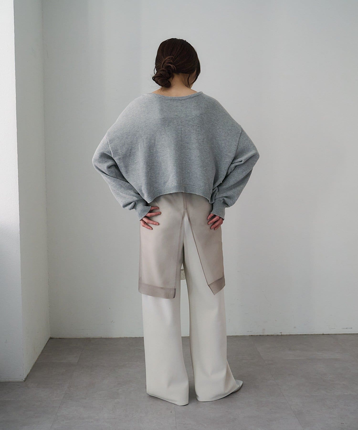 SHENERY(シーナリー) 2WAYラウンドショートプルオーバー