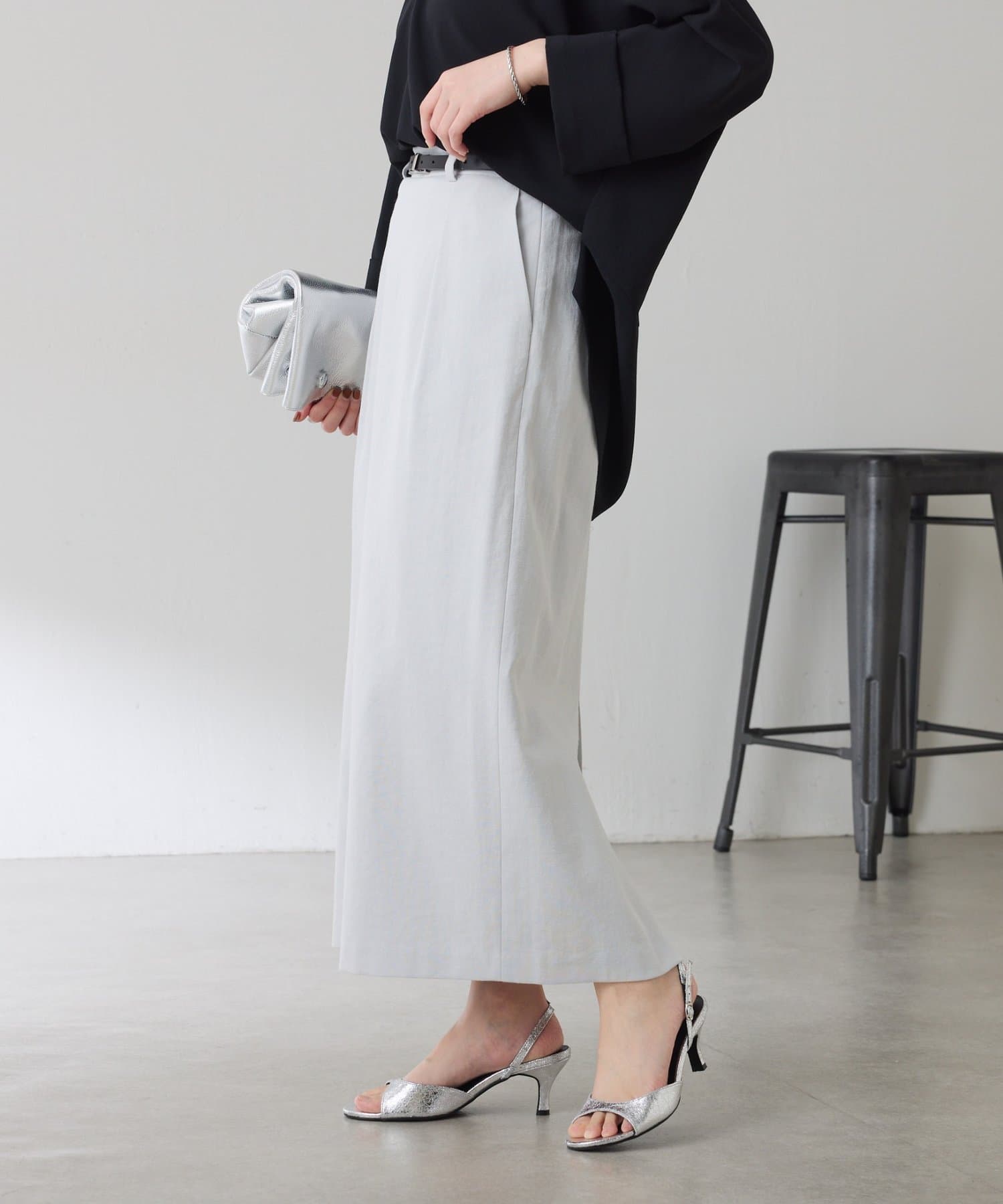 COLLAGE GALLARDAGALANTE(コラージュ ガリャルダガランテ) 【2サイズ展開/高機能】シェルタリングタックスカート