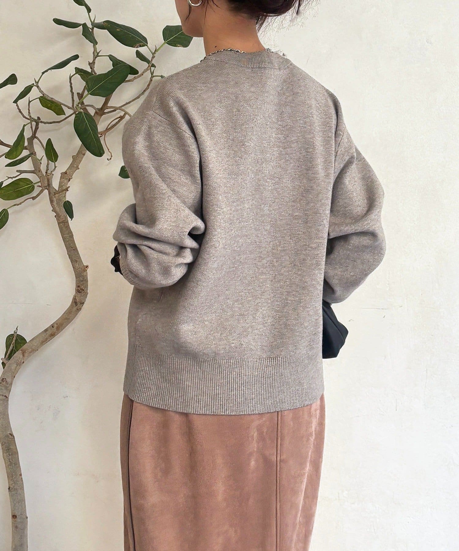 Croisiere(クロジエール) ロゴニットスエットプルオーバー