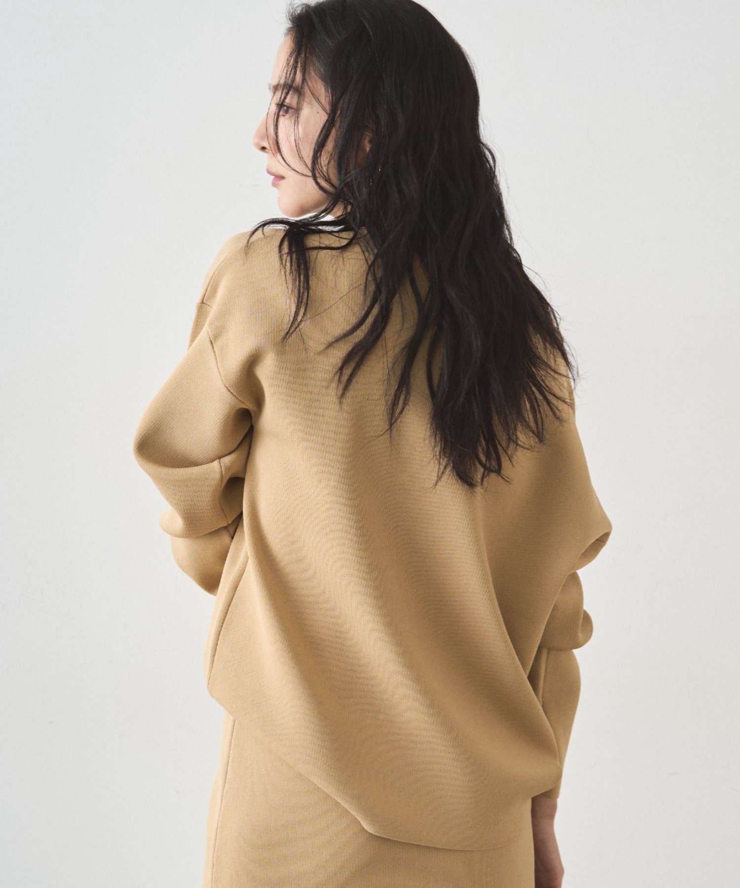 LOUNGEDRESS(ラウンジドレス) 総針ボートネックニット