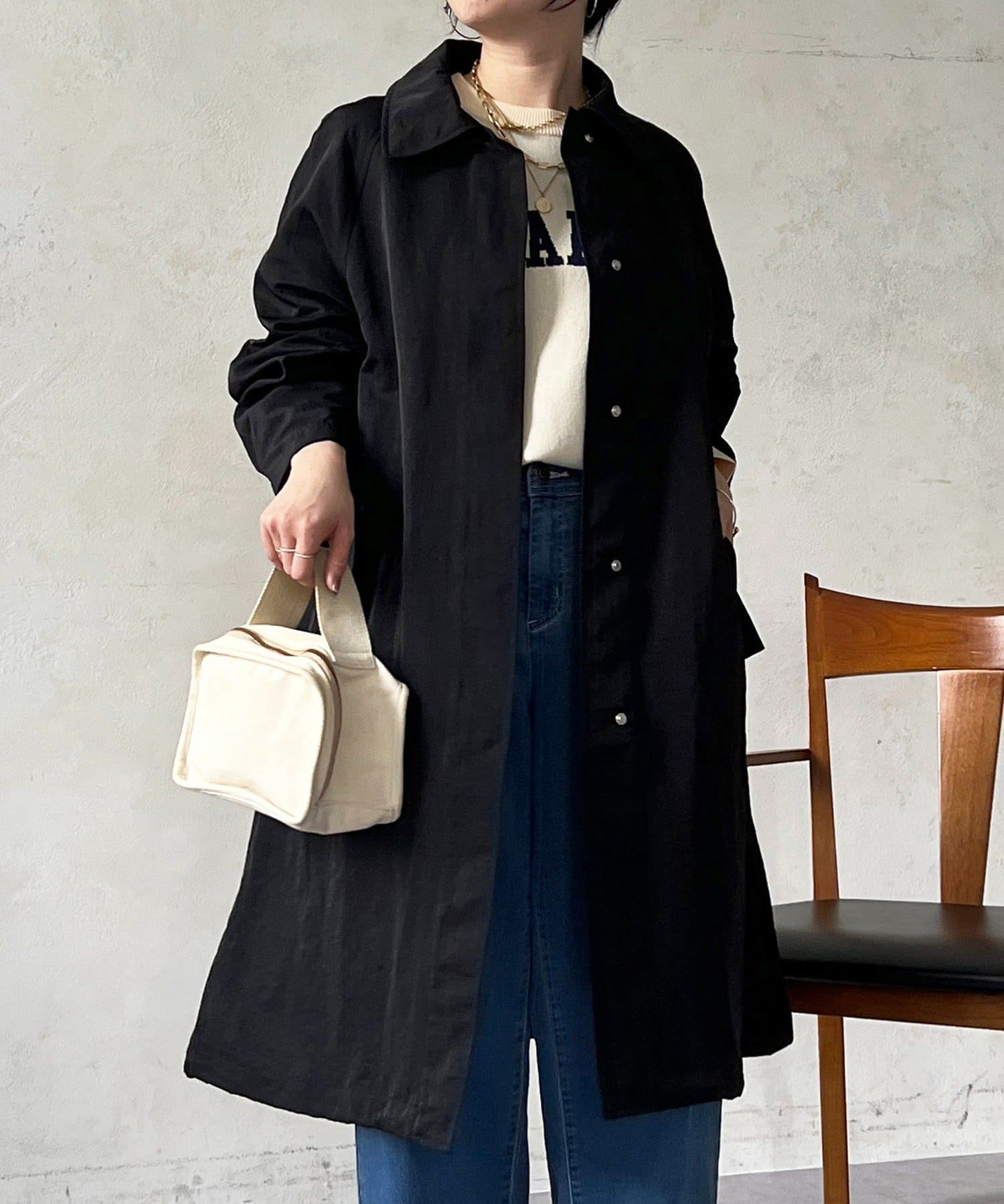 Croisiere(クロジエール) 2wayスタンカラーコート