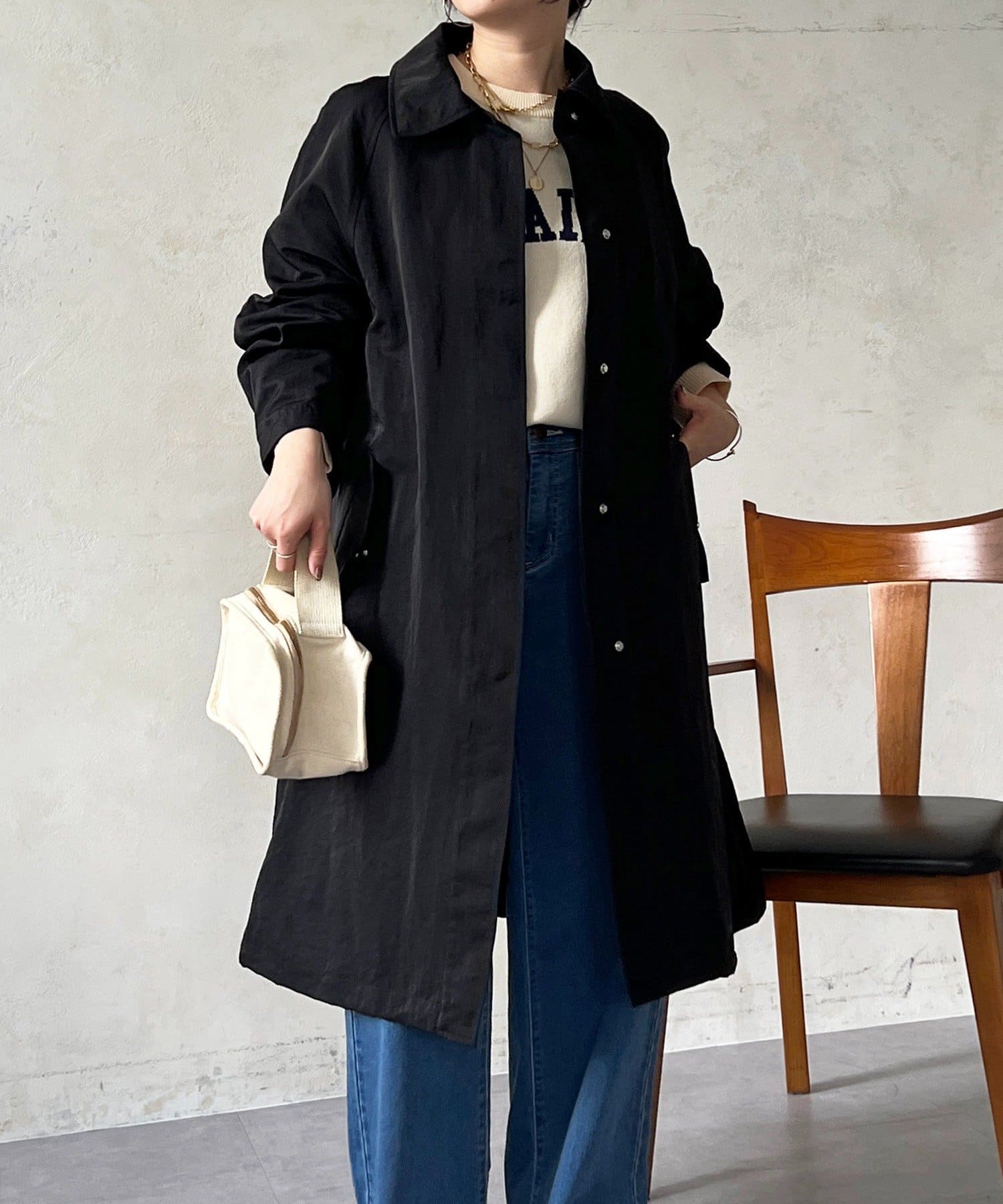 Croisiere(クロジエール) 2wayスタンカラーコート