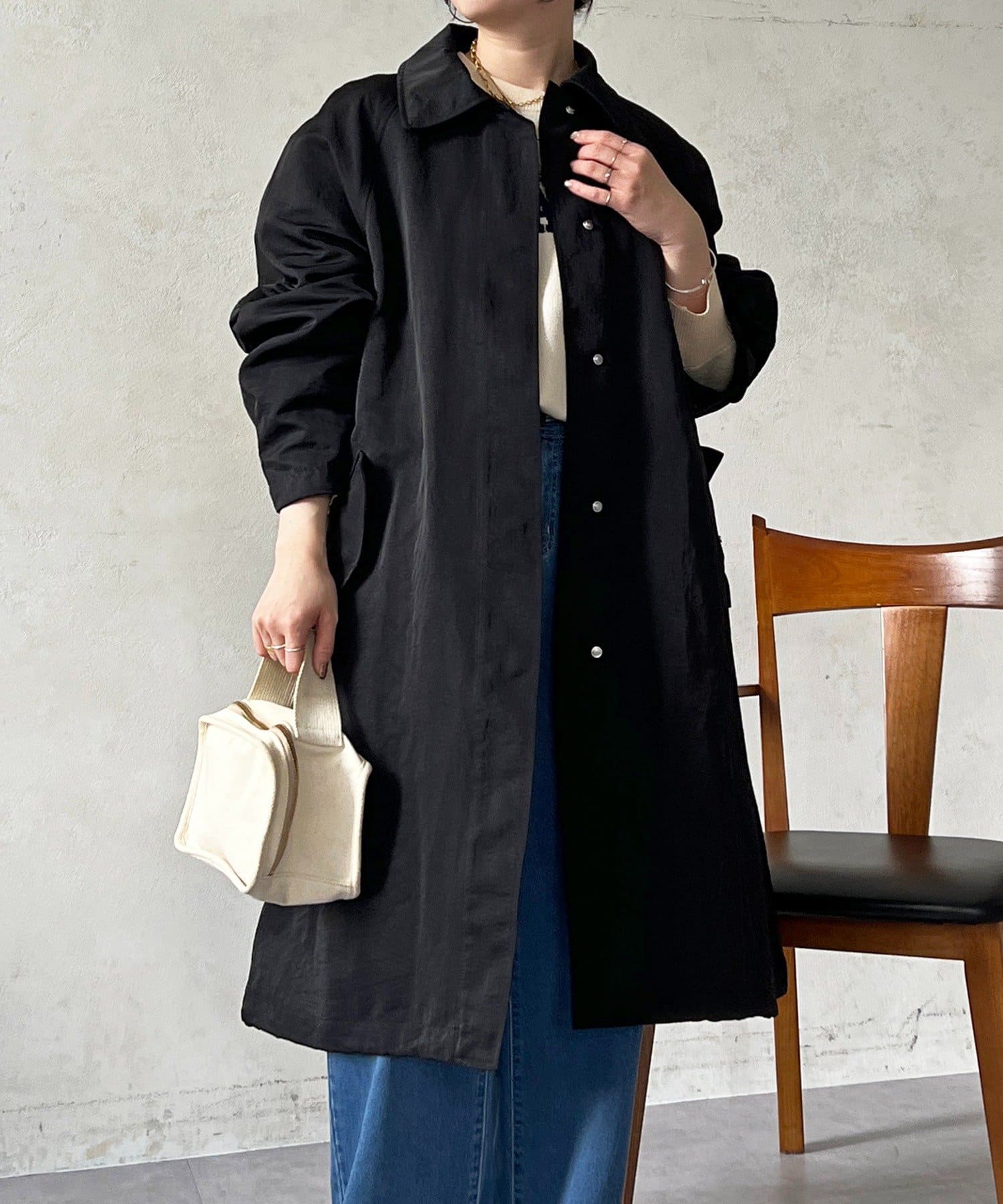 Croisiere(クロジエール) 2wayスタンカラーコート