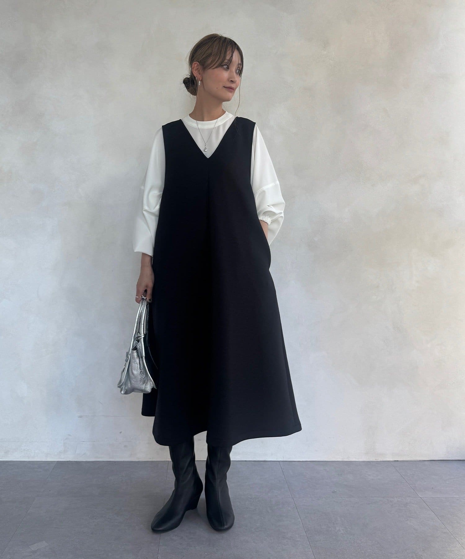 BEARDSLEY(ビアズリー) 《完売サイズ追加検討中》ダンボールジャンスカ