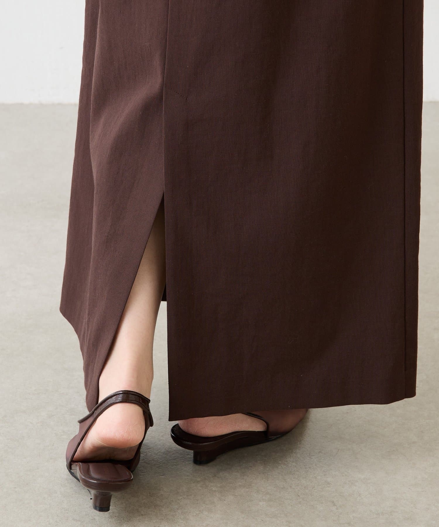 COLLAGE GALLARDAGALANTE(コラージュ ガリャルダガランテ) 【高機能素材】シェルタリングIラインワンピース