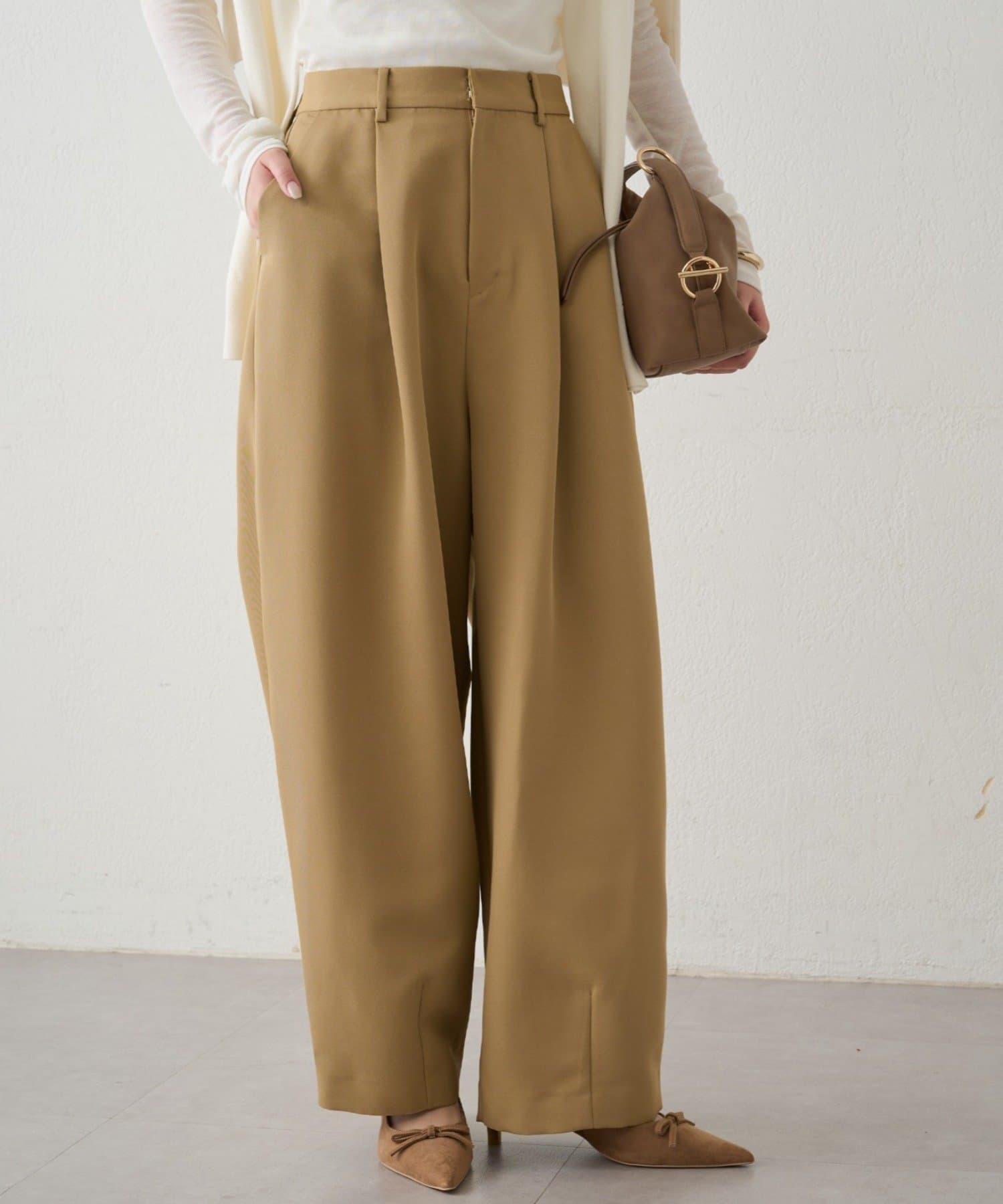 LOUNGEDRESS(ラウンジドレス) バレルレッグパンツ