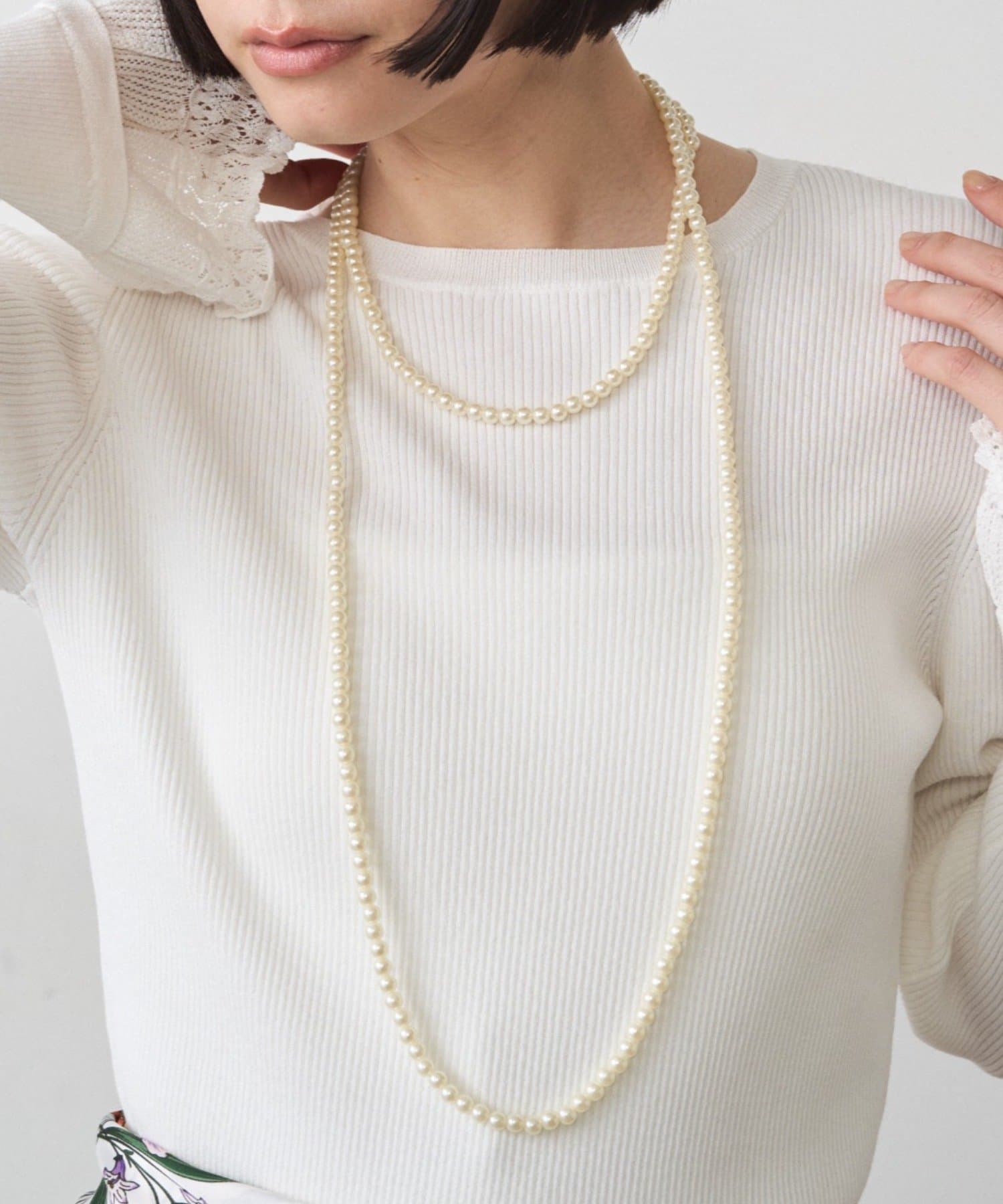 LOUNGEDRESS(ラウンジドレス) 【GALENA/ガレナ】パールロングネックレス