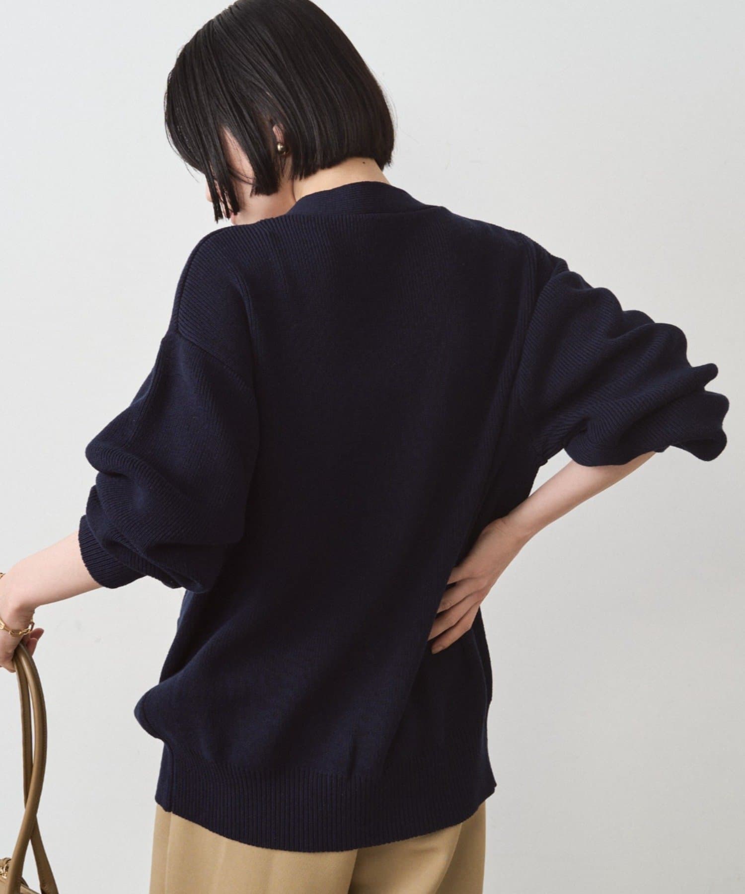 LOUNGEDRESS(ラウンジドレス) ゴールドリングカーデ