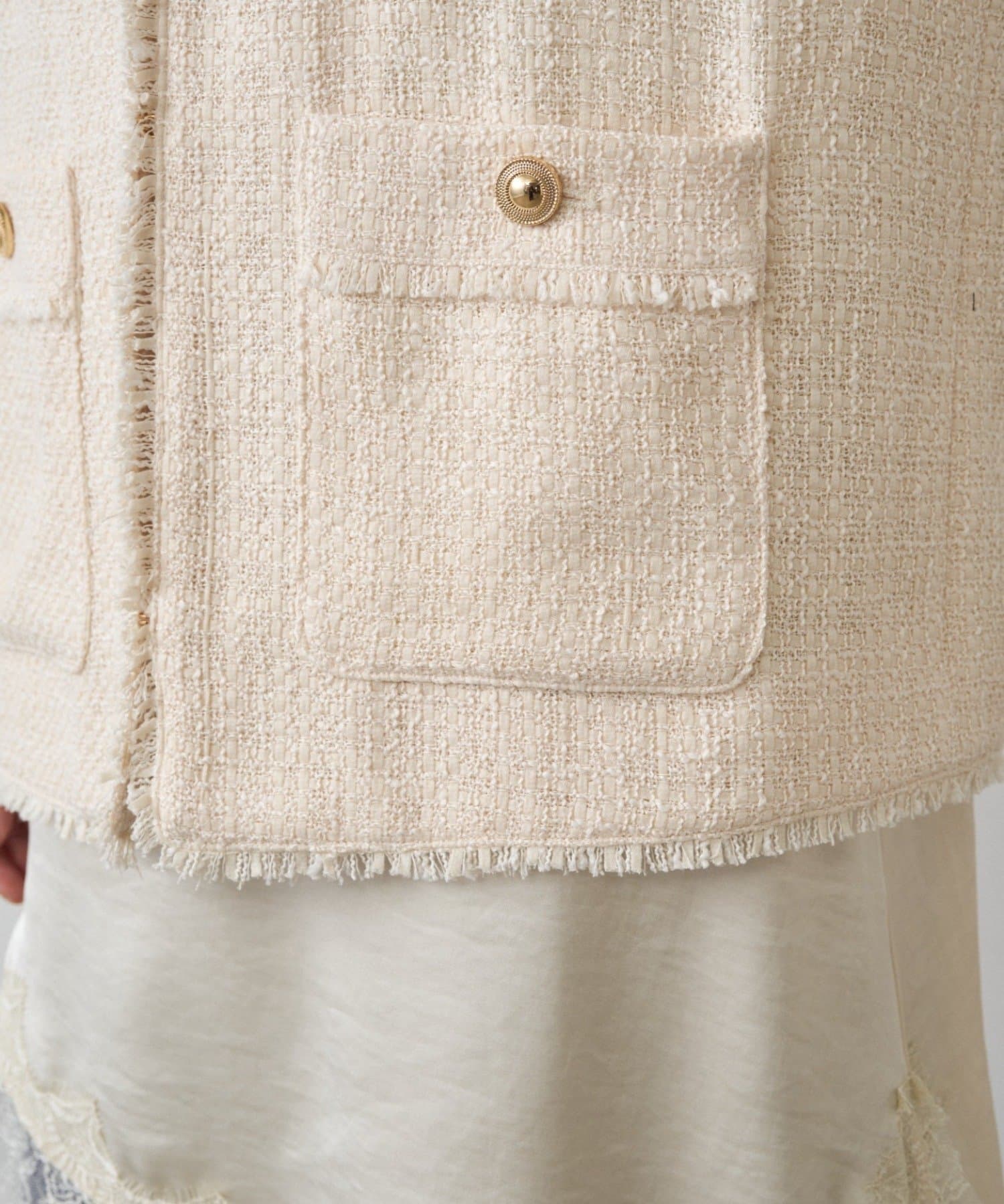 LOUNGEDRESS(ラウンジドレス) ファンシーツイードジャケット