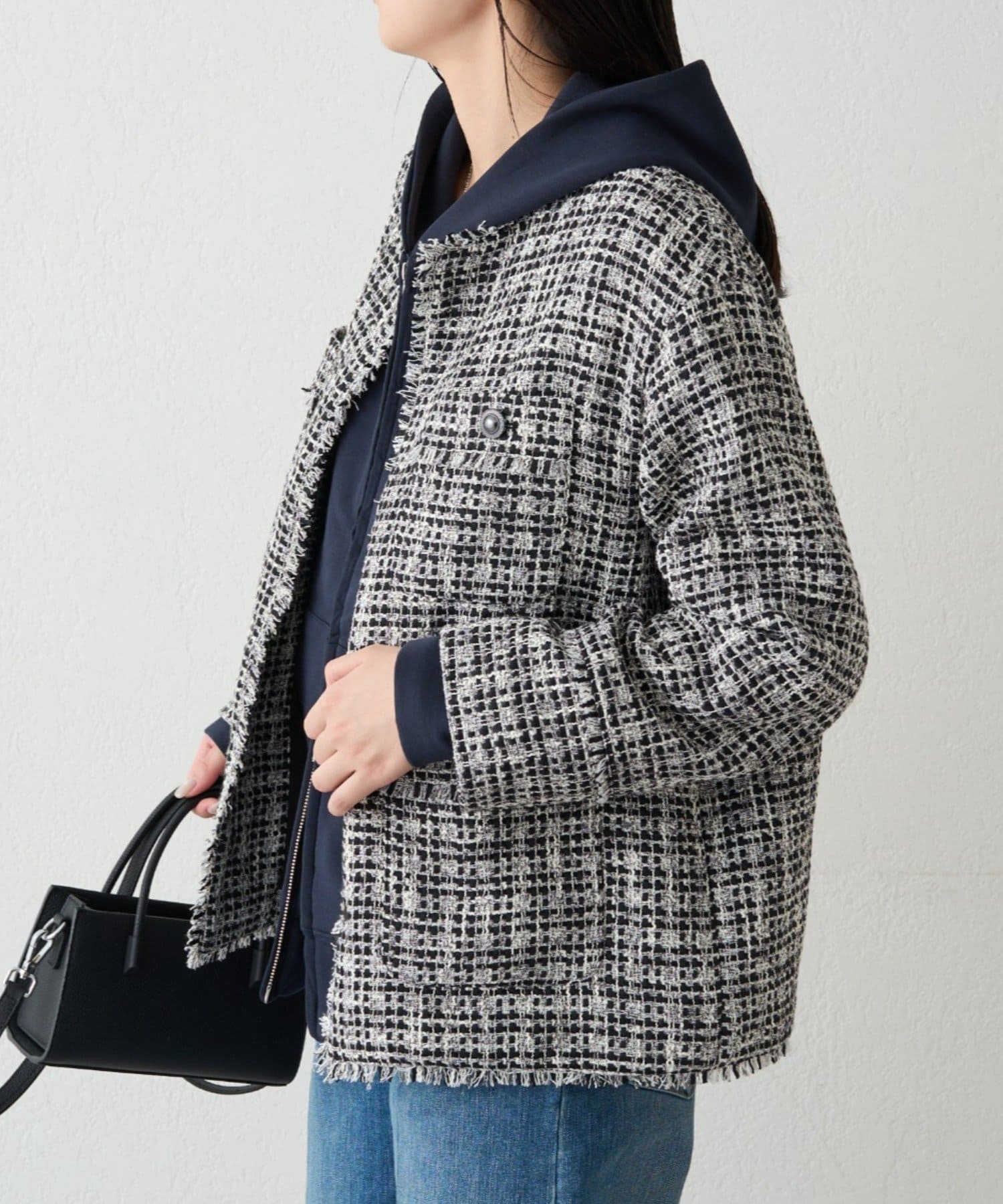 LOUNGEDRESS(ラウンジドレス) ファンシーツイードジャケット